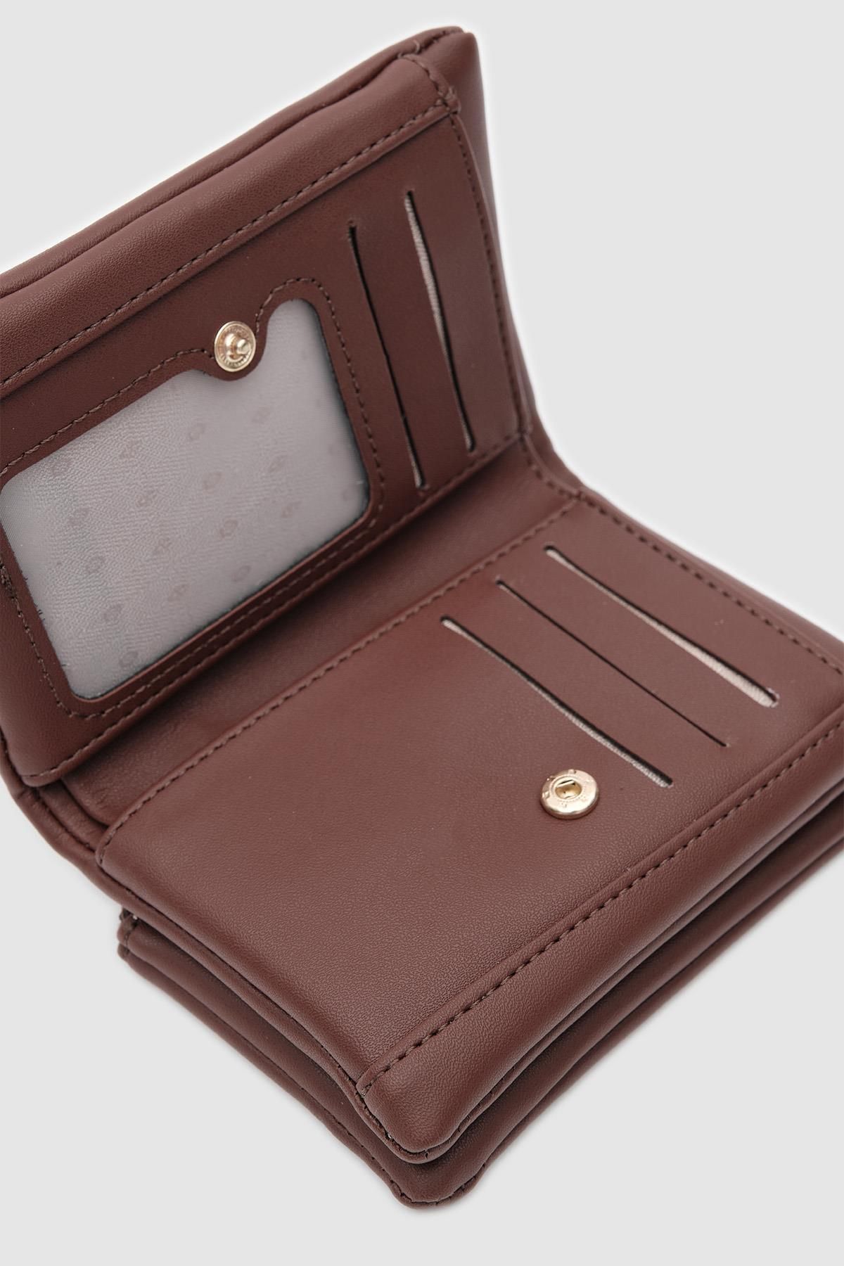 Shule Bags-Rodi Zippered Hazelnut Shell Wallet 4