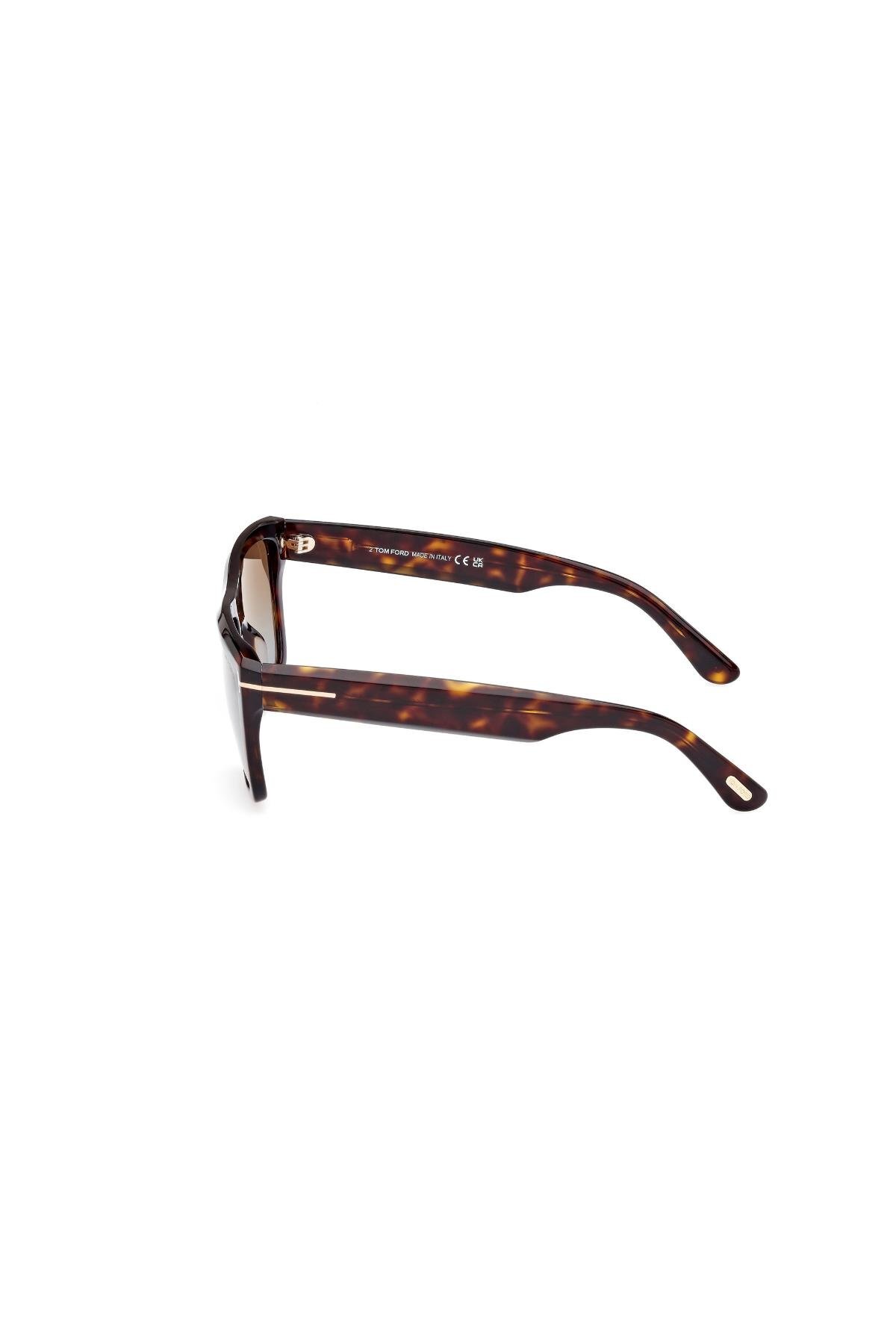 عینک آفتابی مردانه هندسی | تام فورد Tom Ford FT1077 52F - تصویر 3