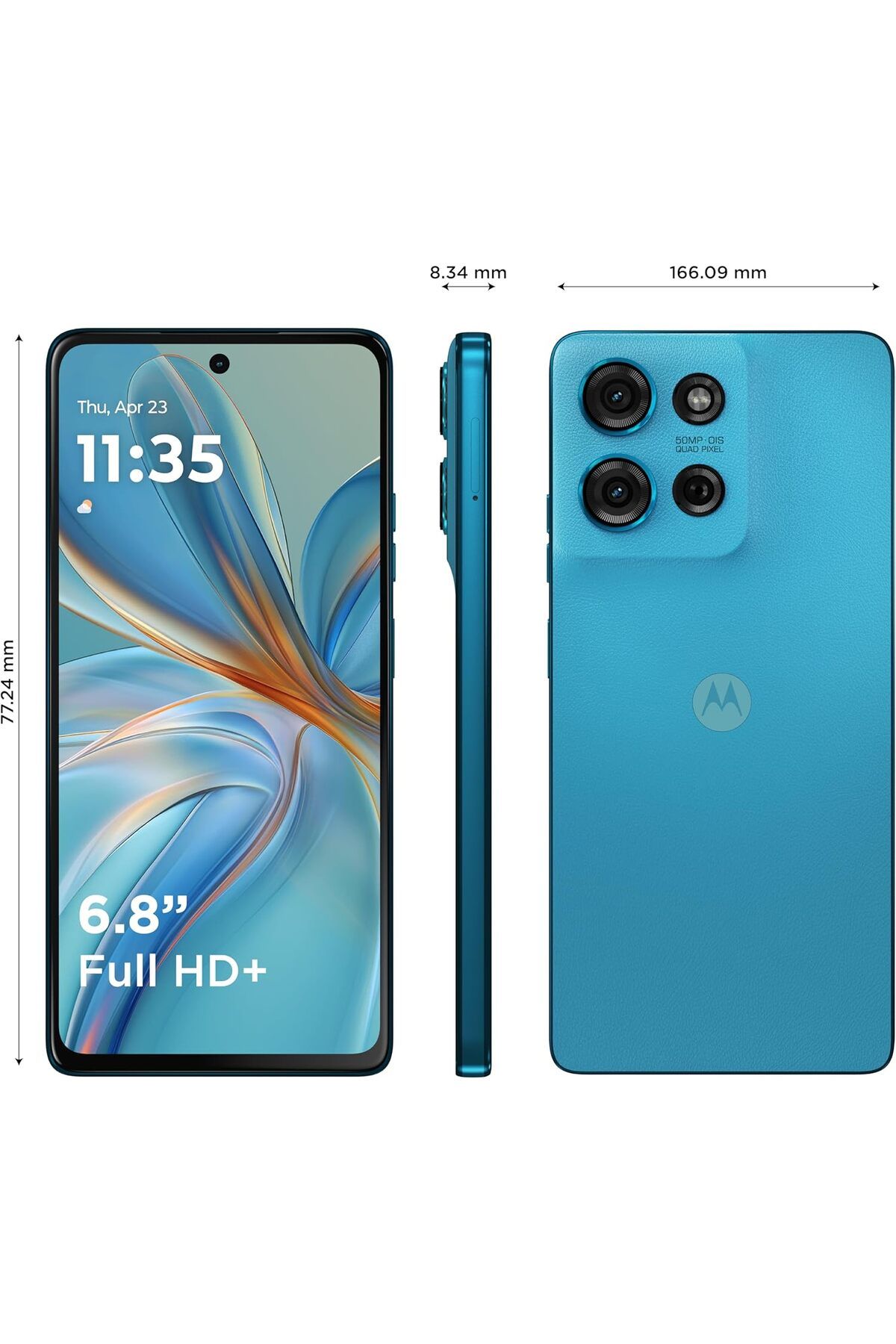 Motorola-G75 5G (8+256) جيجا بايت أزرق أكوا 8