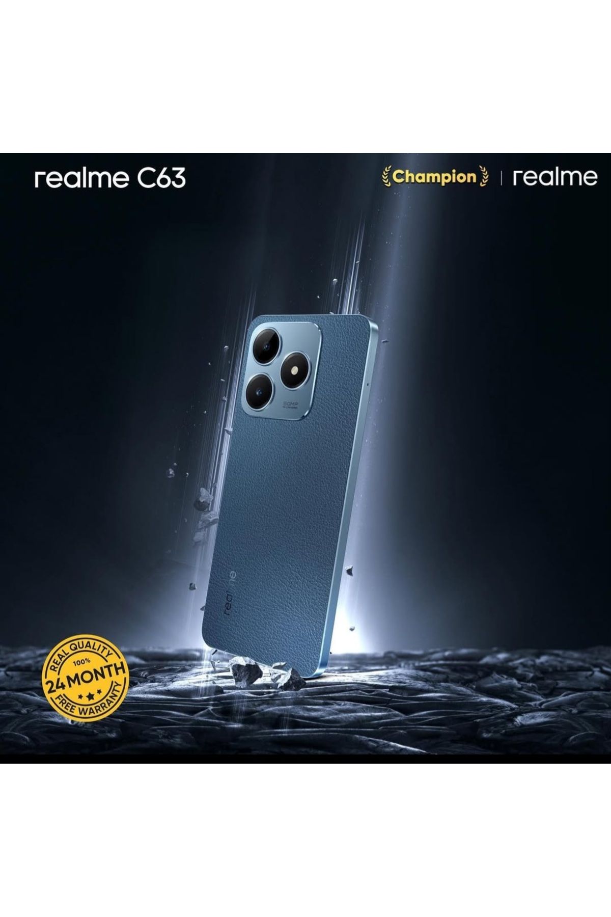 realme C63 12 Gb Ram ( 6 6 Dinamik Ram) 128 Gb -( Türkiye Garanti)