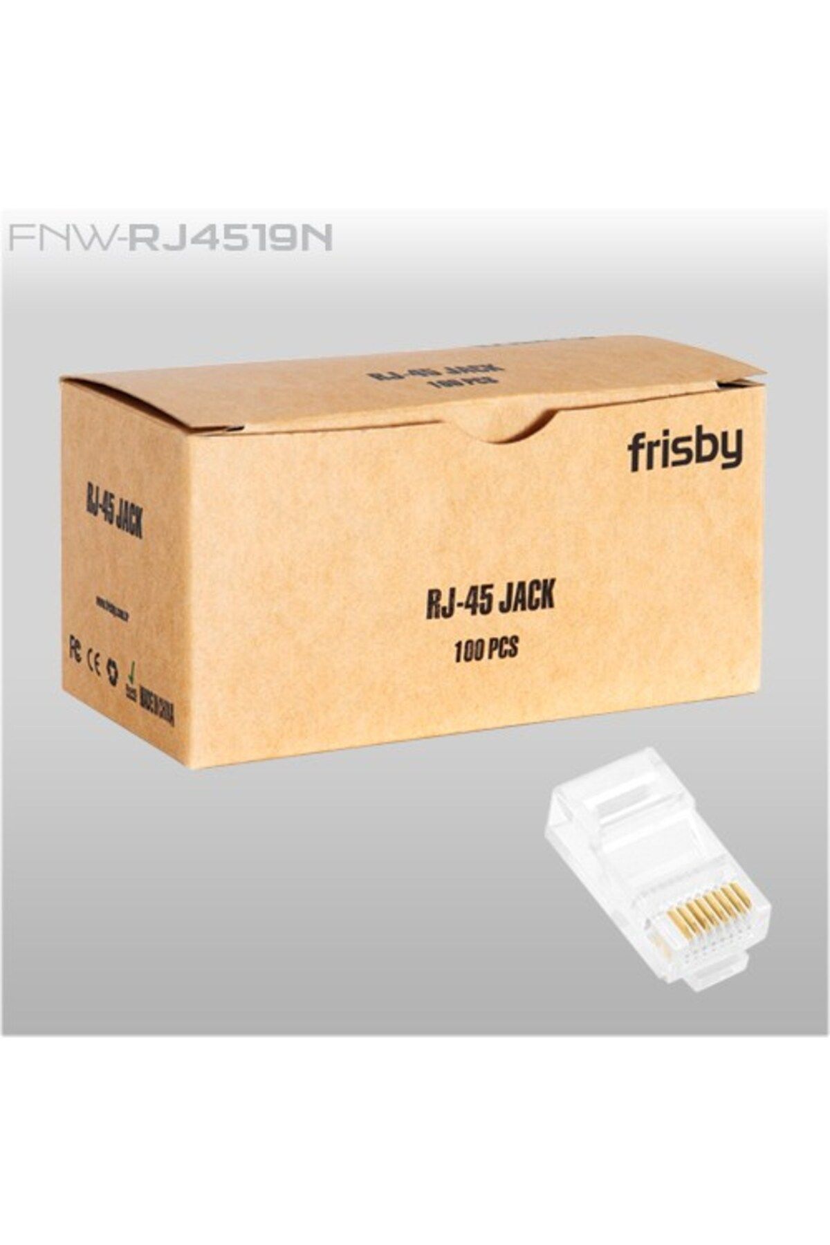 Elonigo Frisby FNW-RJ4519N RJ45 UTP 100'lü Altın Uç Konnektör