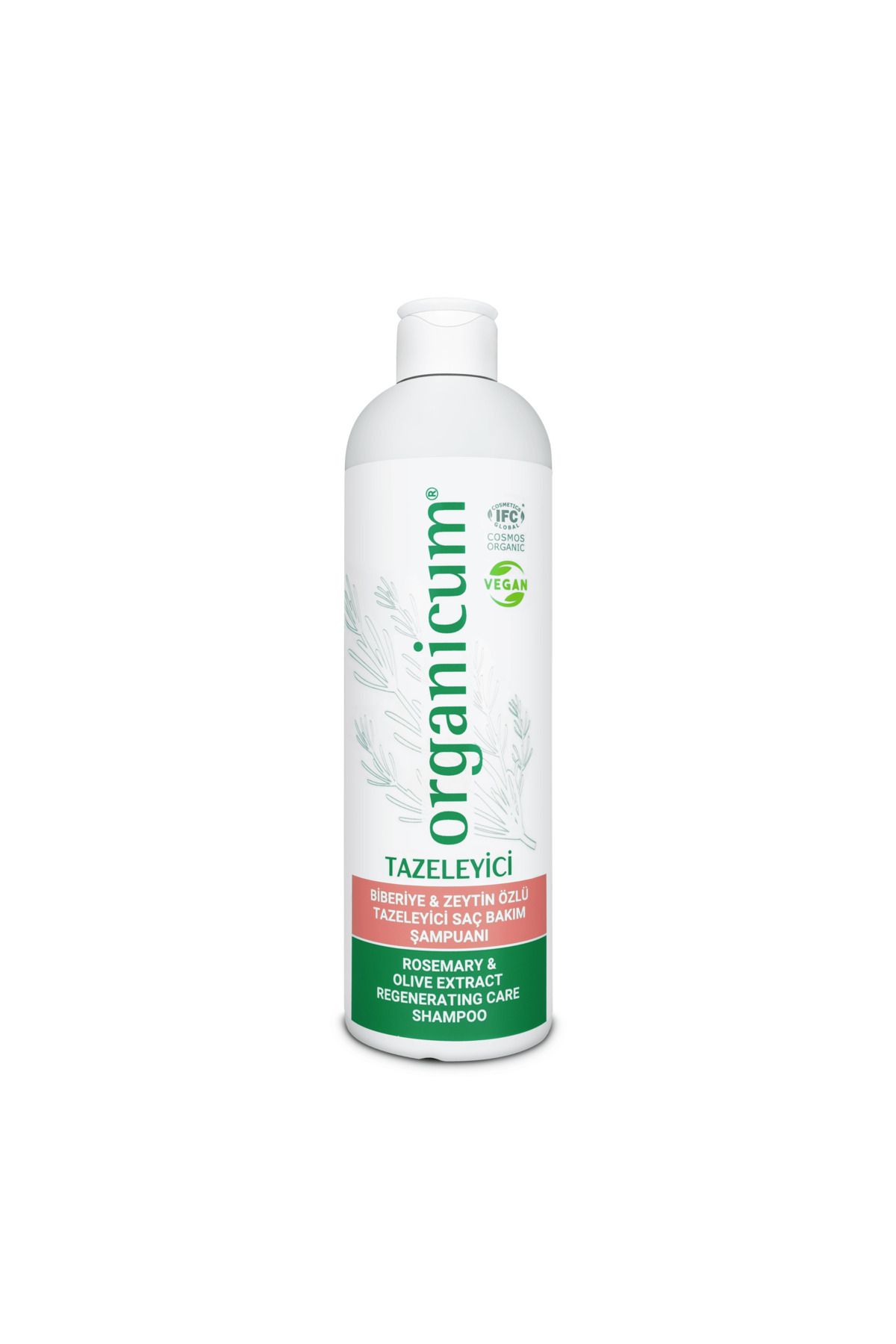 Organicum-Refreshing Care Shampoo with Rosemary and Olive Extract - 1