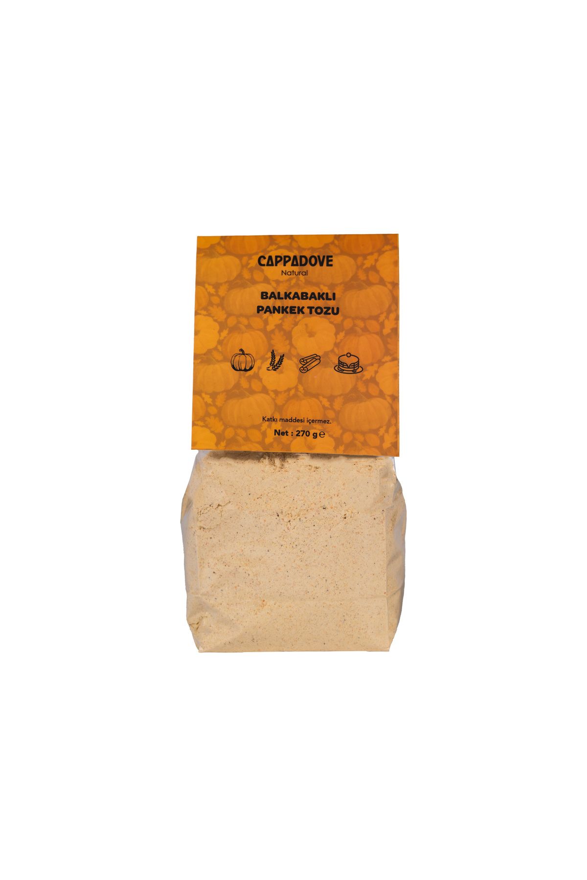 Cappadove Balkabaklı Pankek Tozu 270 gr