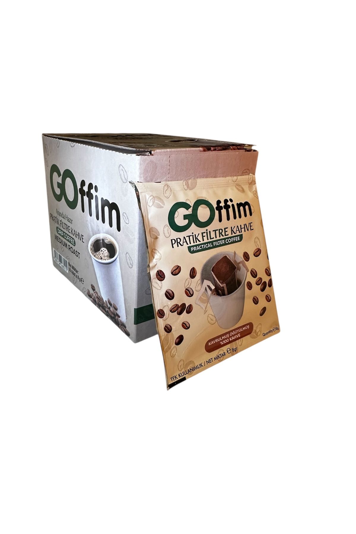 GOFFİM 16 LI PRATİK FİLTRE KAHVE