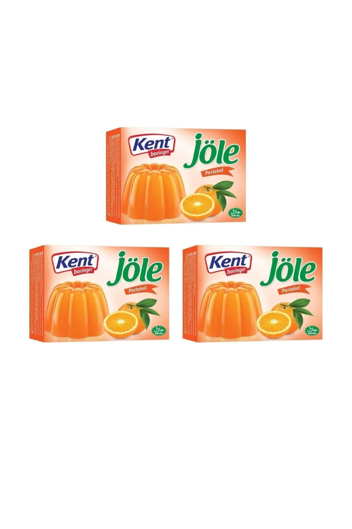 KENT Portakal Jöle 85 gr (3 ADET)