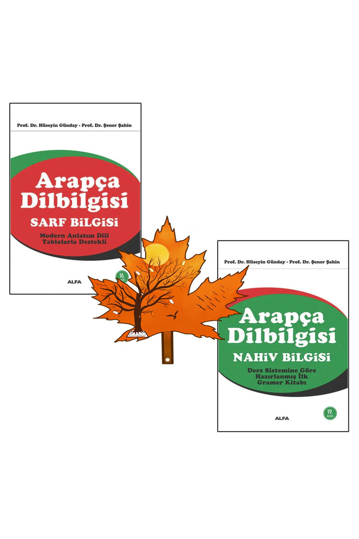 Alfa Yayınları Arapça Dilbilgisi - Sarf Bilgisi - Arapça Dilbilgisi - Nahiv Bilgisi - tescilli kitap ayracı