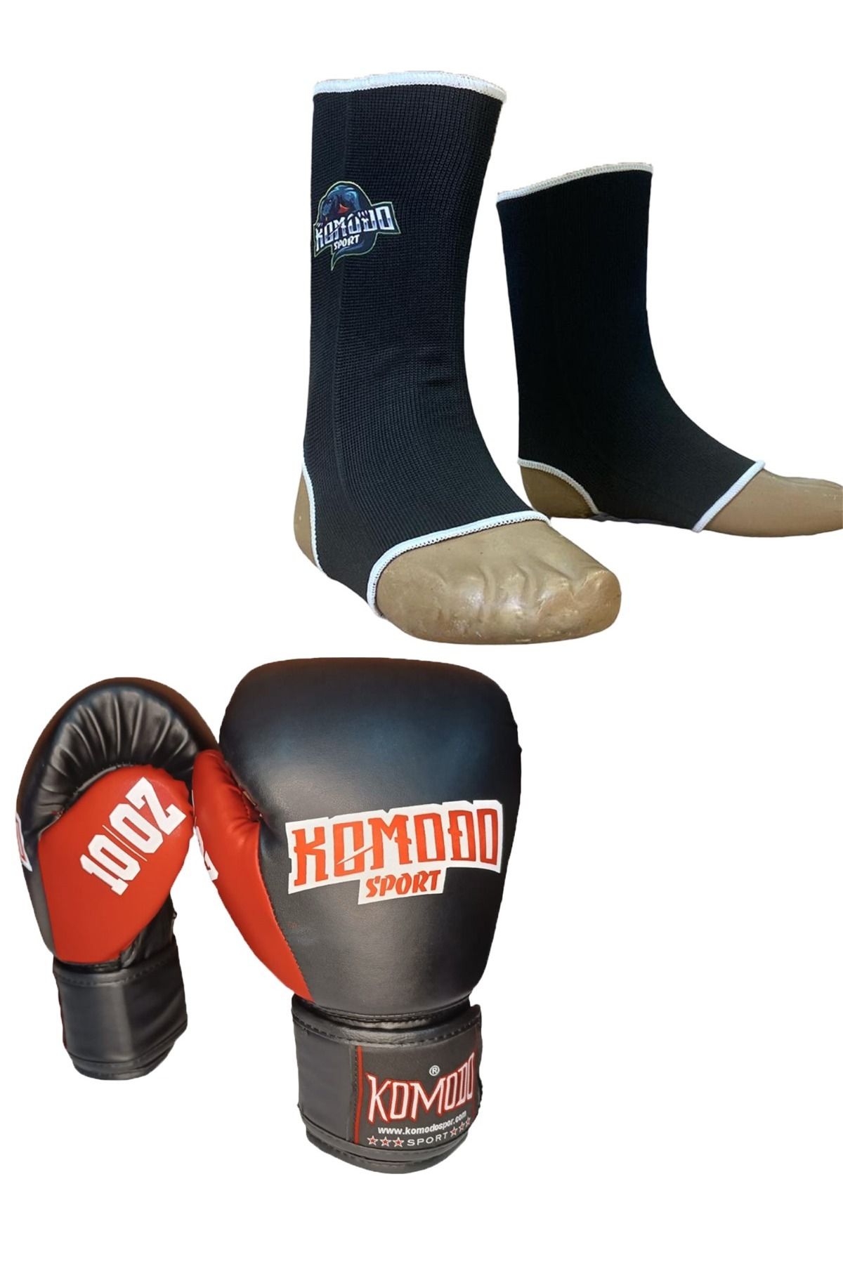 QUEEN DÖVÜŞ SPORLARI Boks Eldiveni 10 oz /Kick Boks,Muay Thai Ayak Çorabı