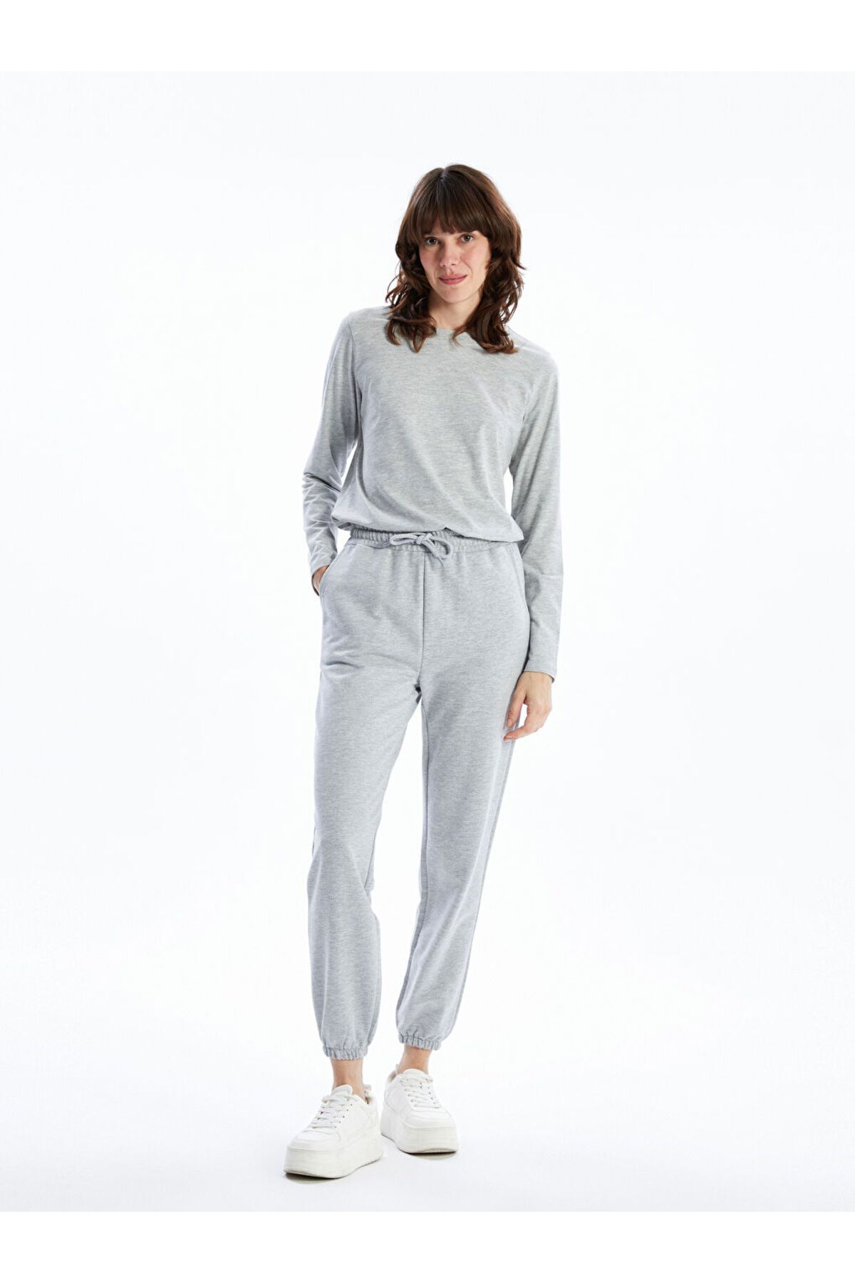 LC Waikiki Kadin Beli Lastikli Duz Jogger Esofman Alti - W49208Z8