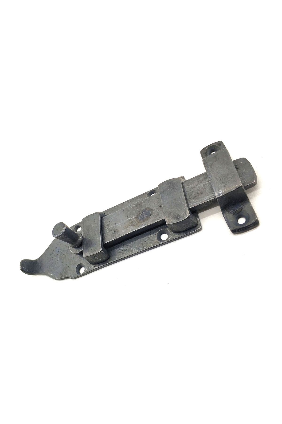 DENİZBİLİŞİM Antika Tarz Dekoratif Pirinç Yassı Kapı Sürgüsü - 35X145 Mm, Oksit