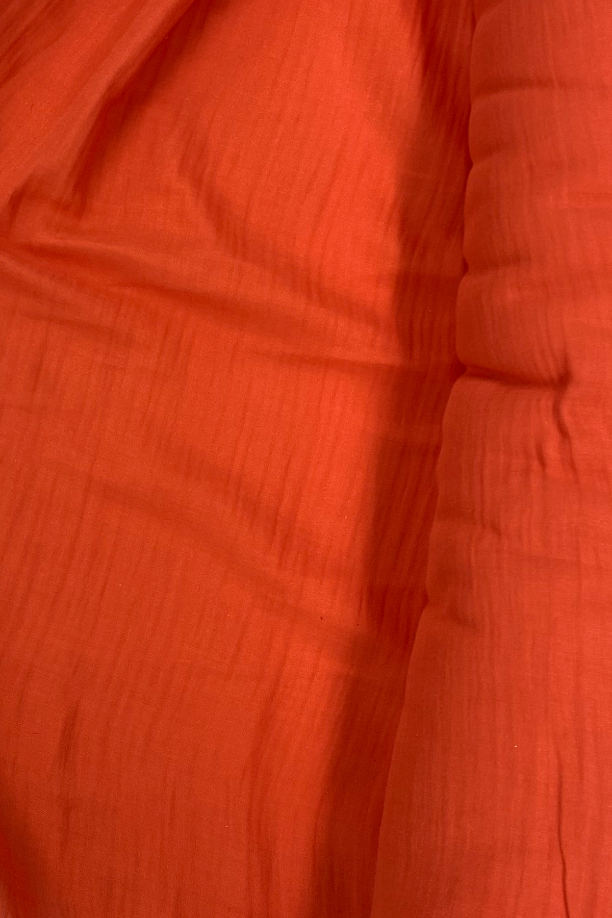 NUVVO Çok Amaçlı Müslin Pamuklu Bebek Örtü ve Battaniye Kumaşı Müslin Bez Mercan 38 fotoğrafı 2 (önizleme)