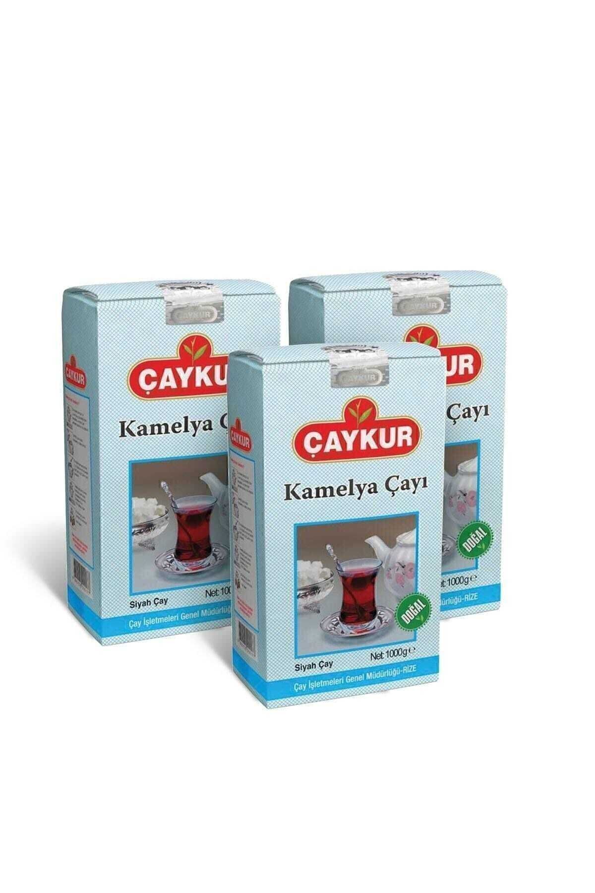 Çaykur Kamelya Siyah Dökme Çay 3 X 1 Kg