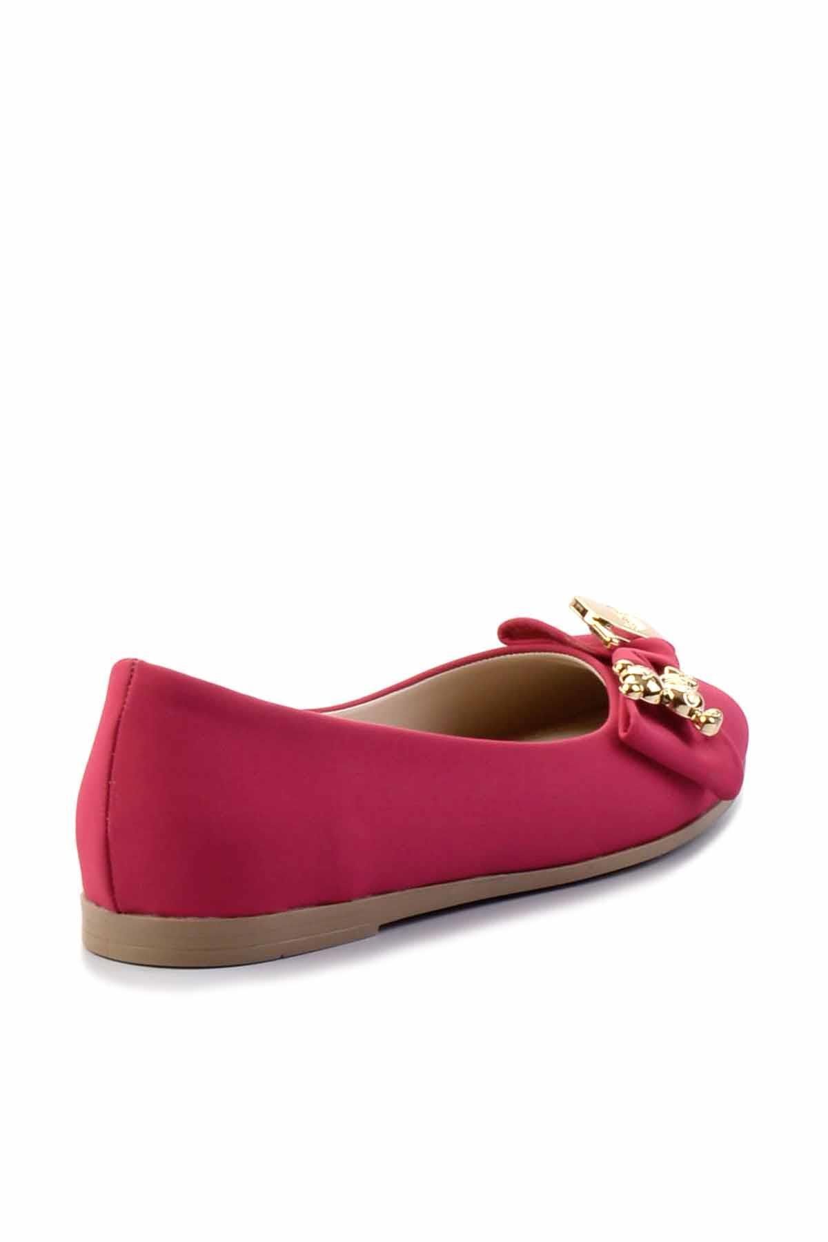 Bambi-Fuchsia Fabric Women's Ballerinas K01826763004 4