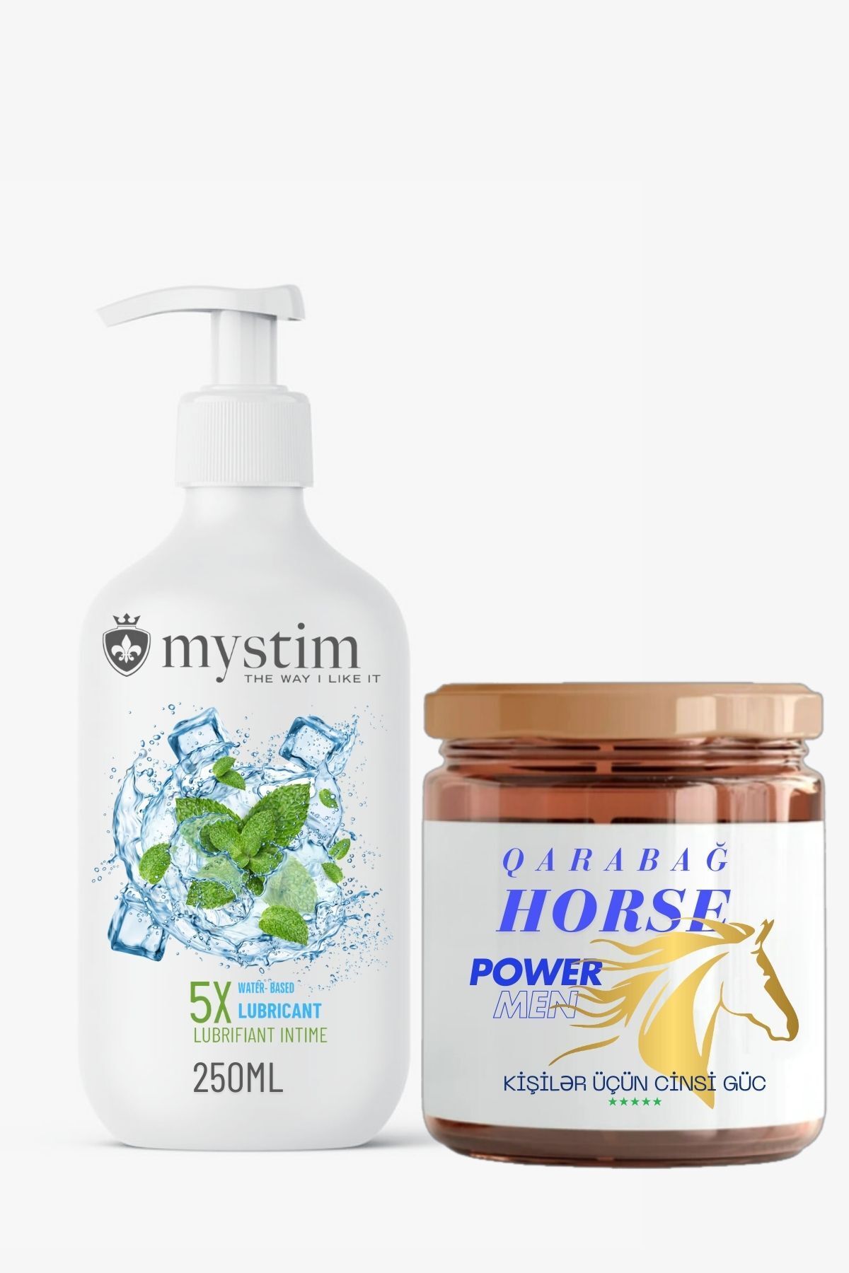 Mystim The Way I Like It 250ml Nane Aromalı Kayganlaştırıcı Seti - KİŞİLƏR ÜÇÜN CİNSİ GÜC