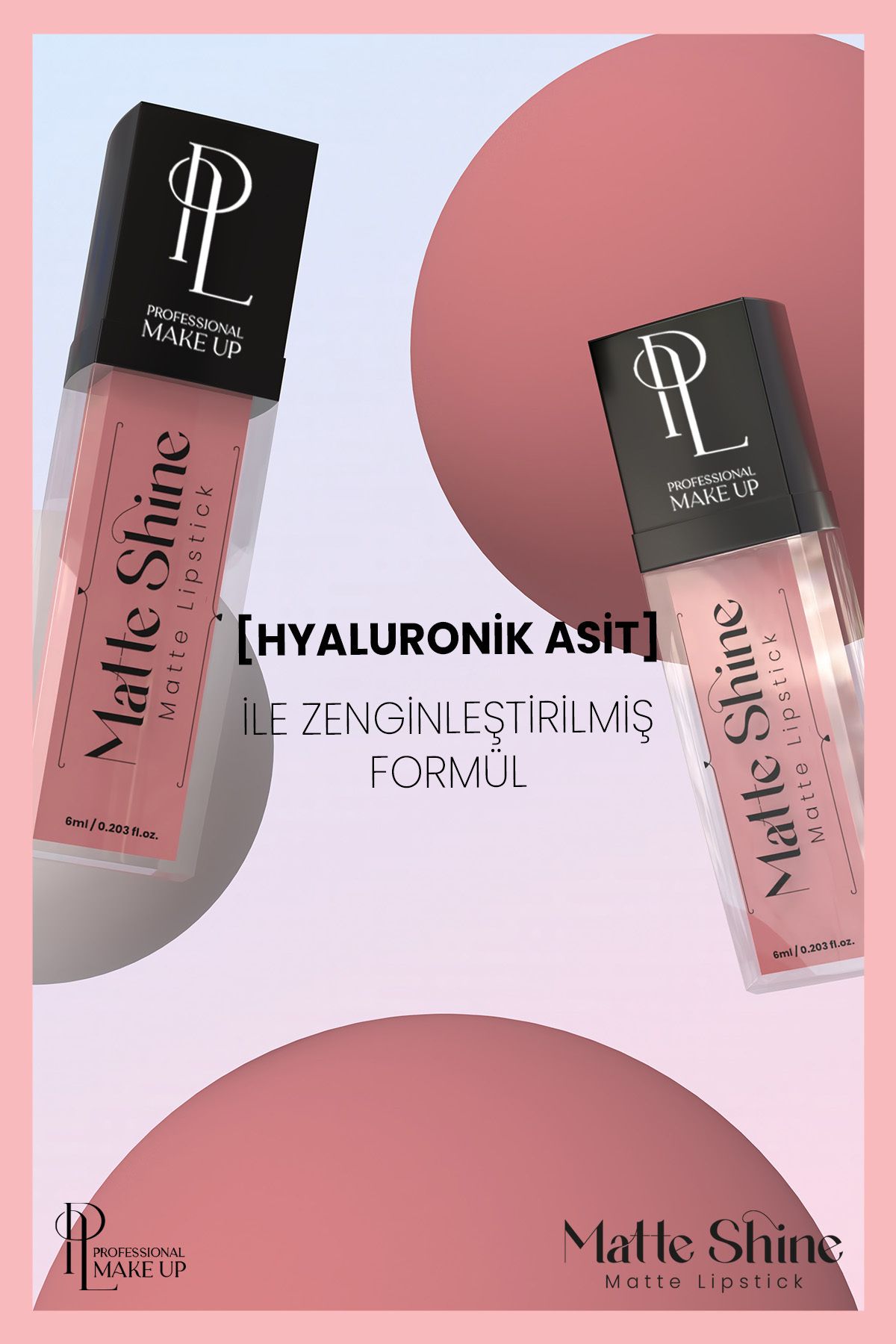 Pinky London Matte Shıne Lıpstıck -101-6