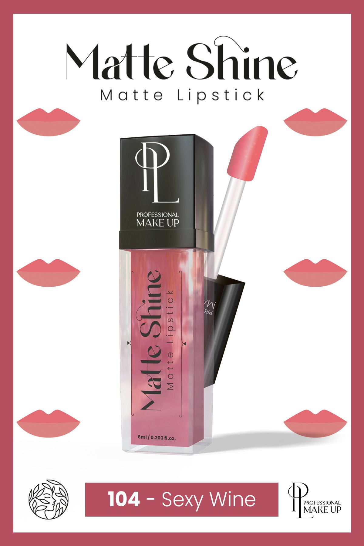 Pinky London Matte Shıne Lıpstıck - 104-3