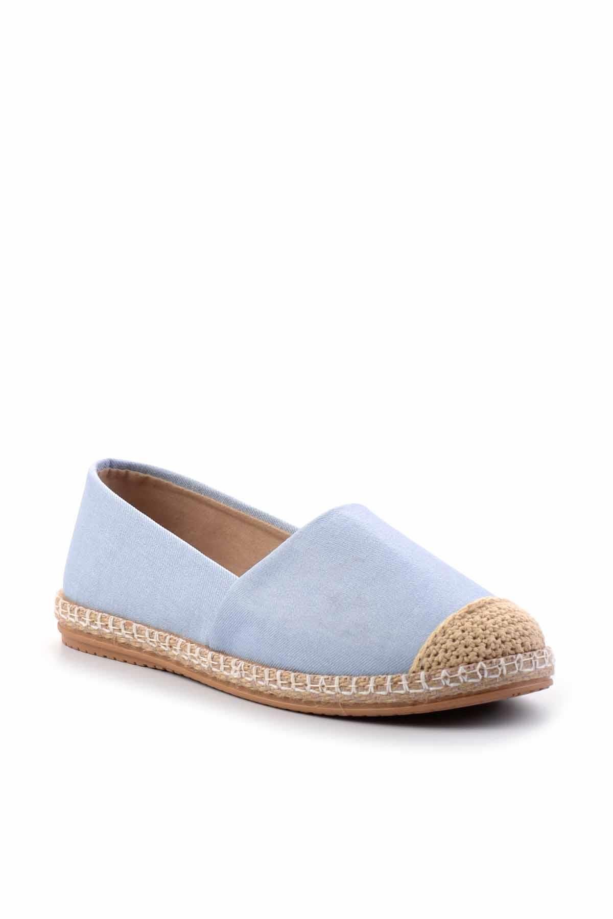 Bambi-Espadrille de damă albastru denim K 01125010018 3