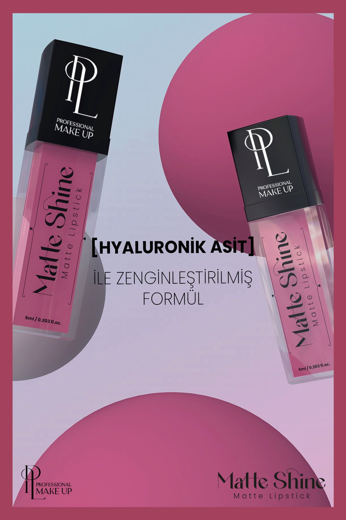 Pinky London Matte Shıne Lıpstıck - 105-8