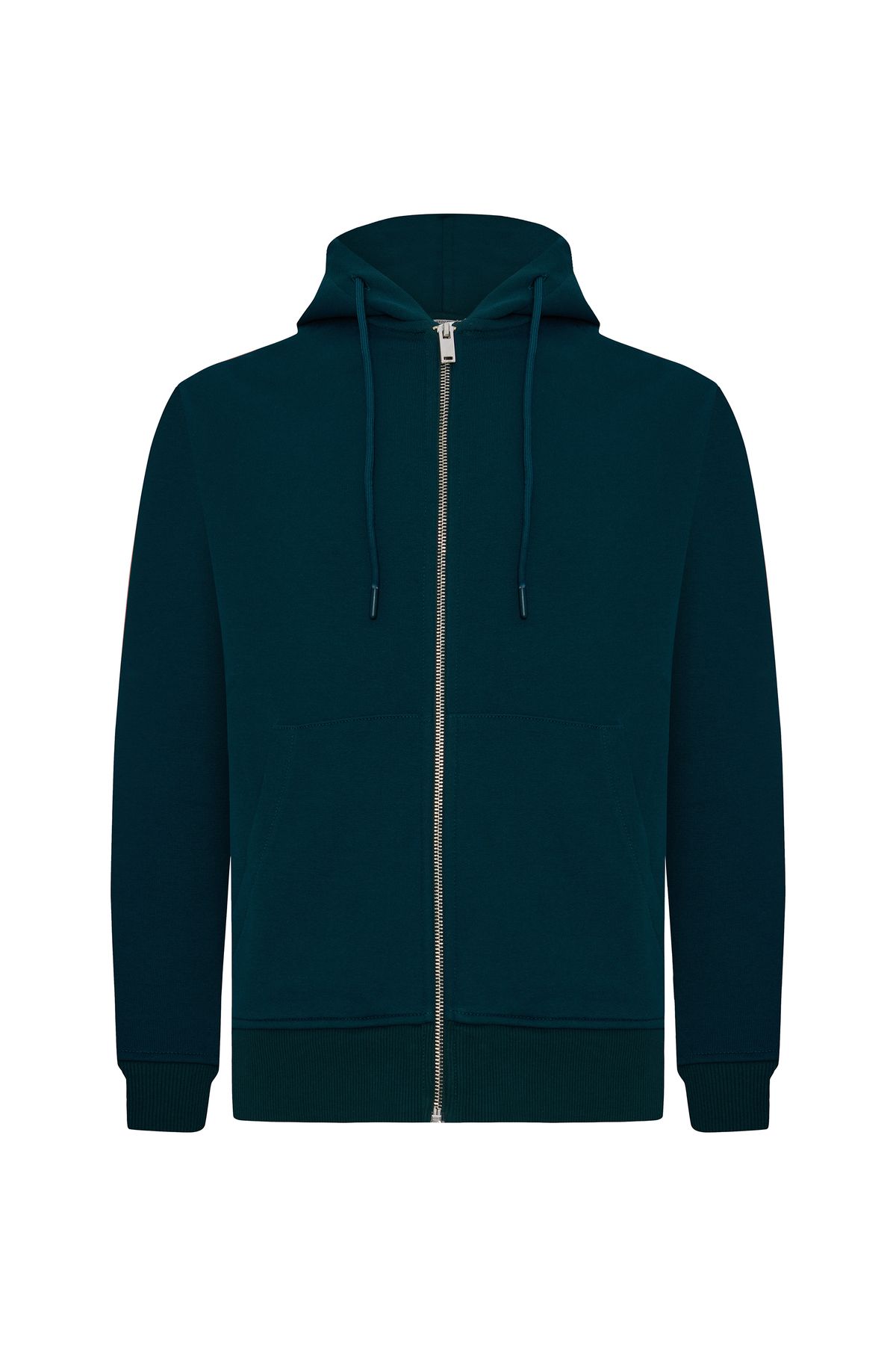 Mudo-Oversize Zippered Sweatshirt with Hood 3