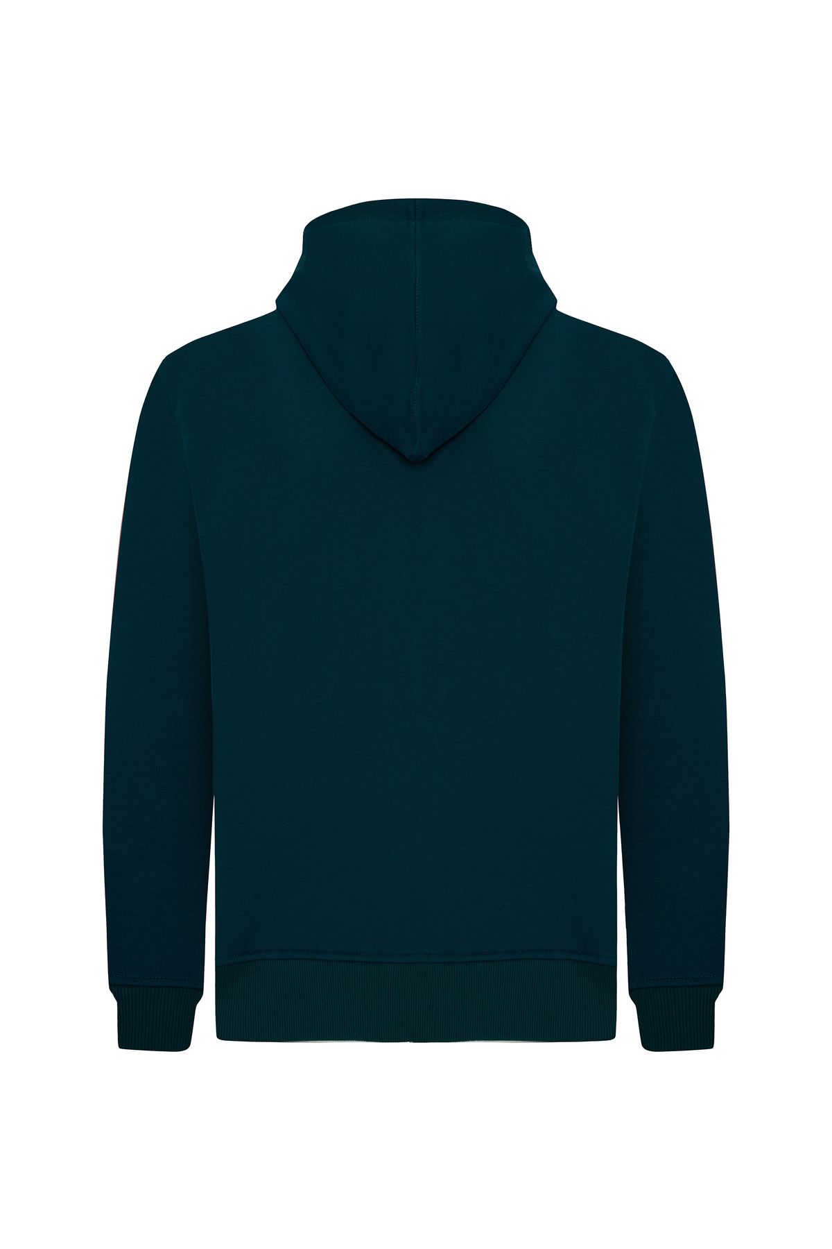 Mudo-Oversize Zippered Sweatshirt with Hood 4