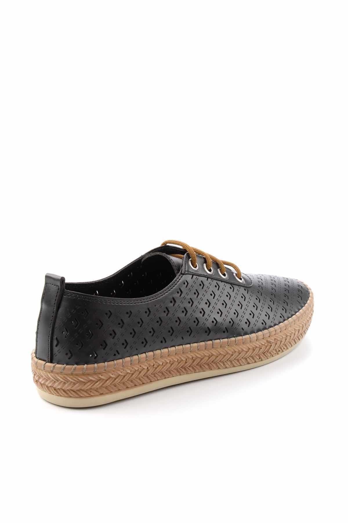 Bambi-Espadrile negre pentru femei K 01309230709 4