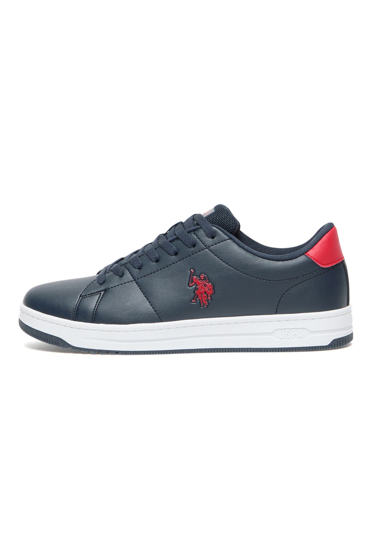 U.S. Polo Assn.-Men's Navy Low-Top Sneakers -Lightweight Stylish Lace-Up Design with Comfort Cushioned Sole 2