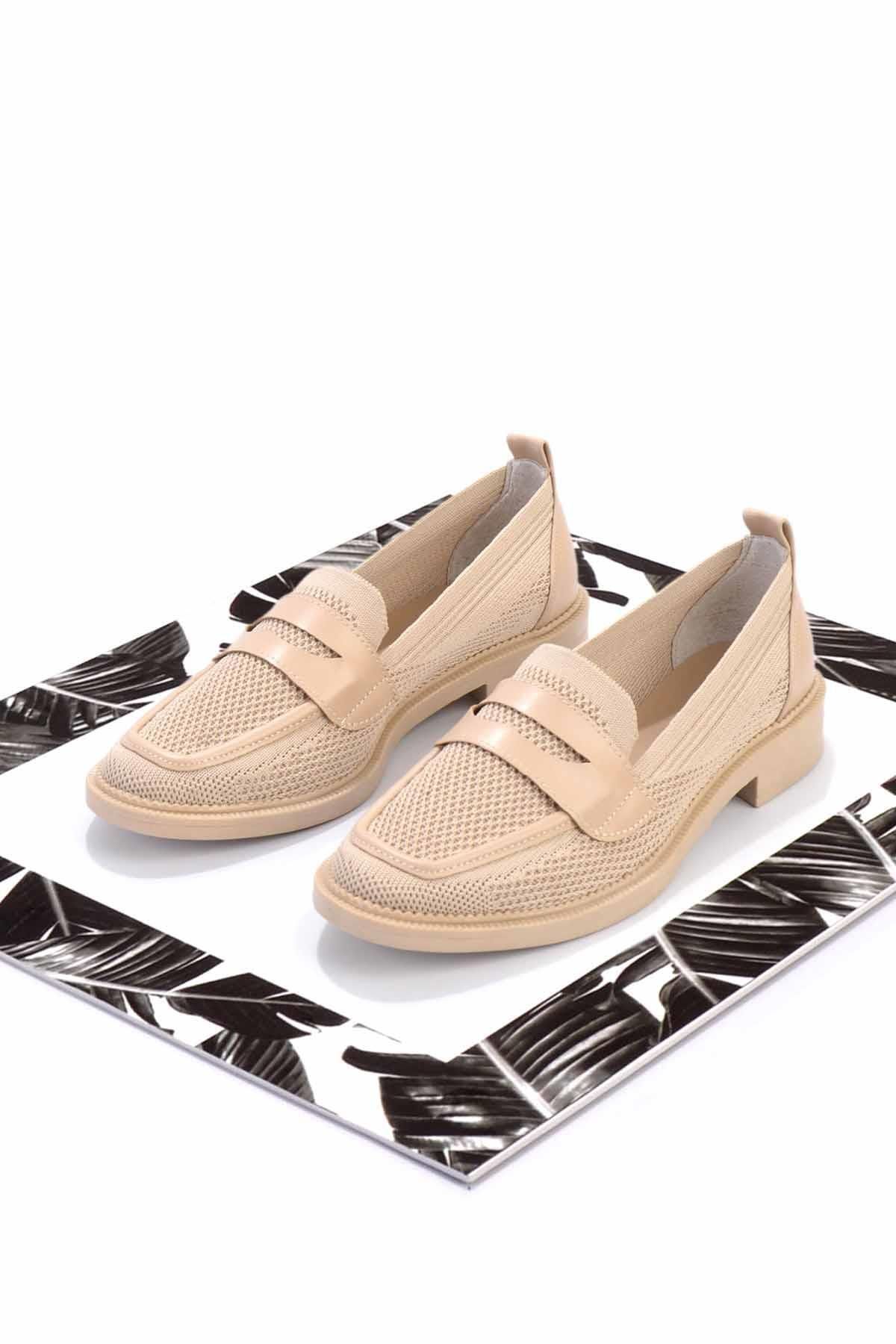Bambi Nude Knitwear Espadryle Damskie K 01474002282 Kobieta - 39