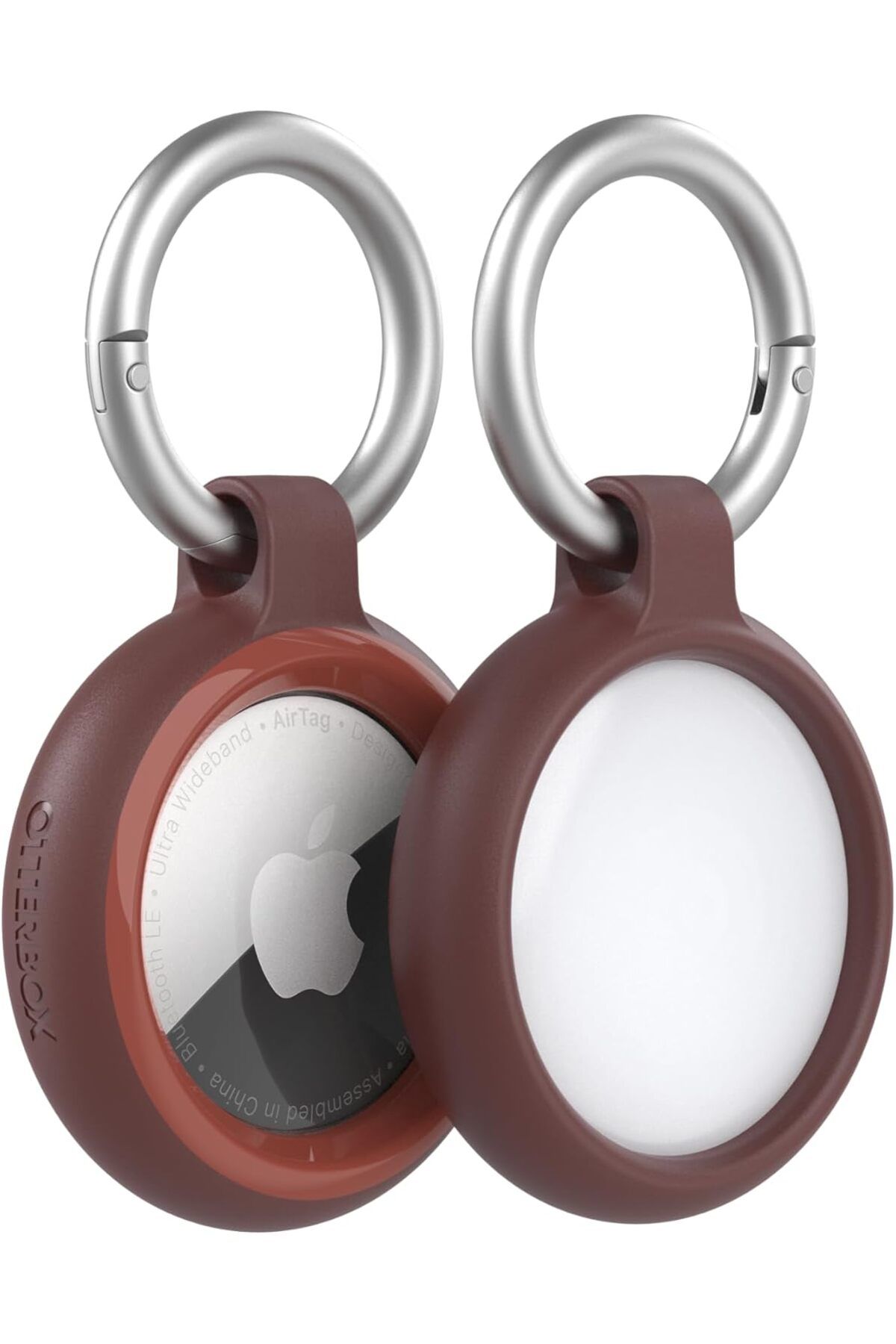 STOREMAX Sleek Serisi AirTag için Kılıf, Darbeye ve Düşmeye Karşı Koruyucu, Karabinalı AirTag