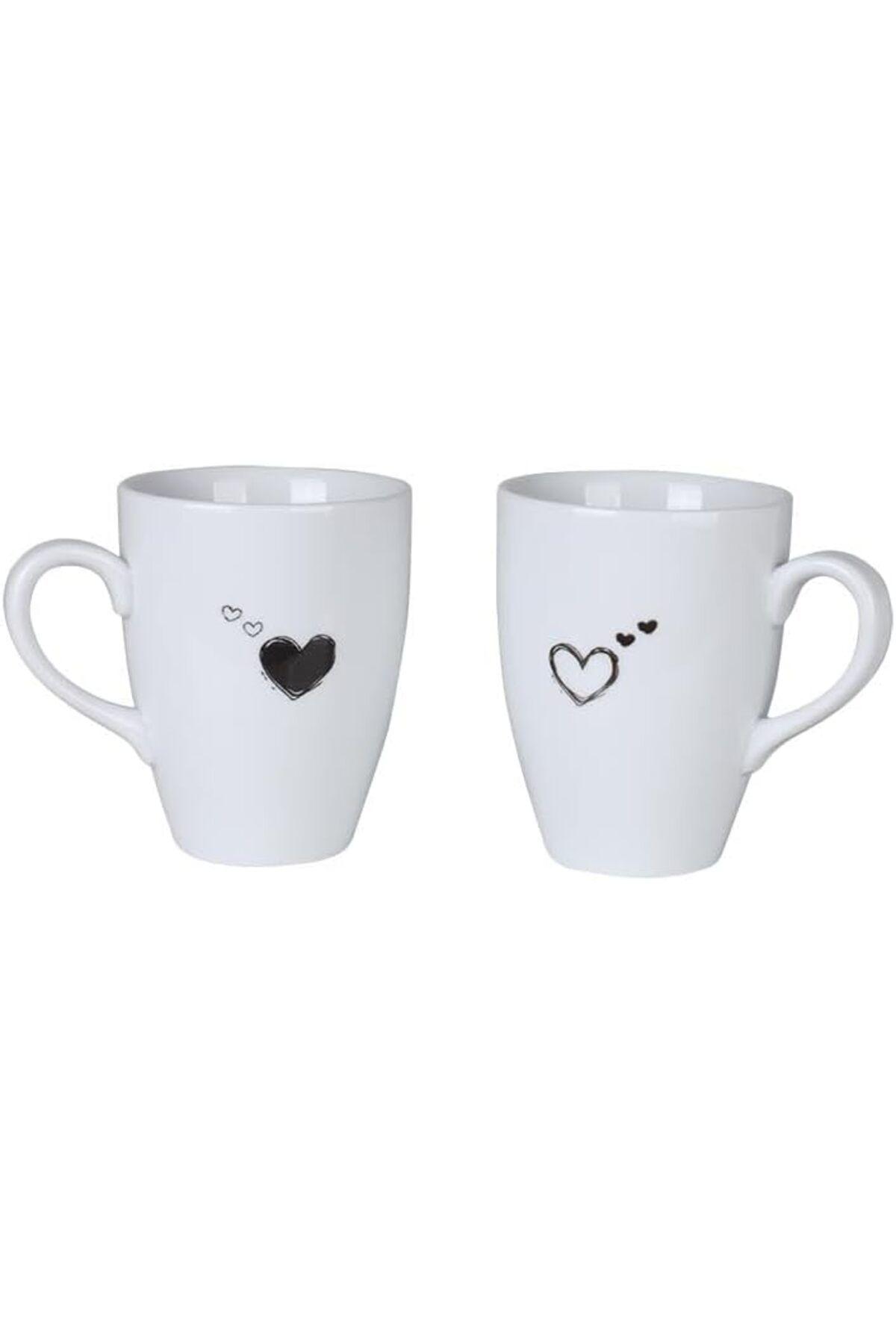 STOREMAX Niffa Shop Porselen Pretty 2 Parça Mug Bardak Nhl 1051353