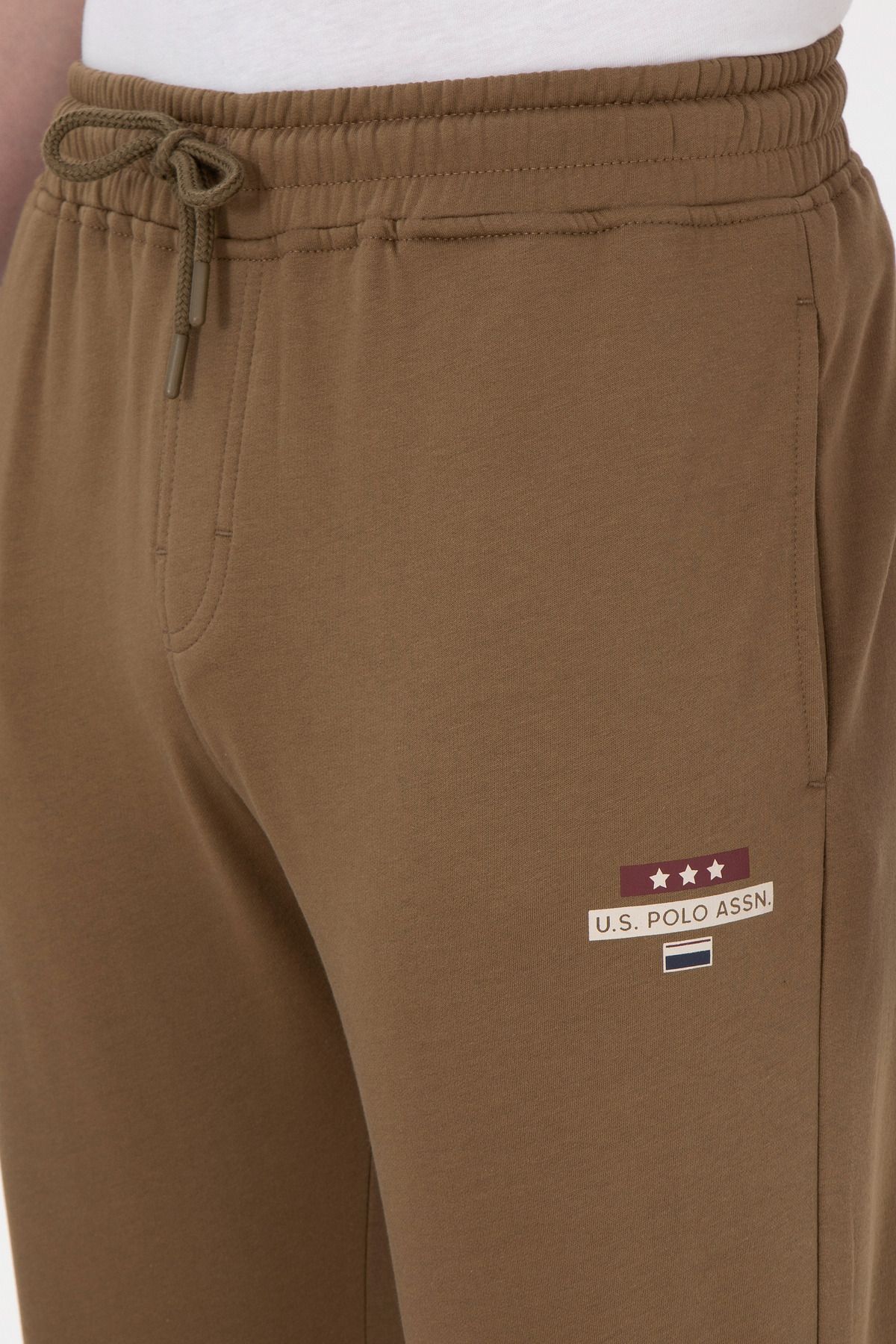 U.S. Polo Assn.-Men's Khaki Sweatpants 50293733 -Vr027 5