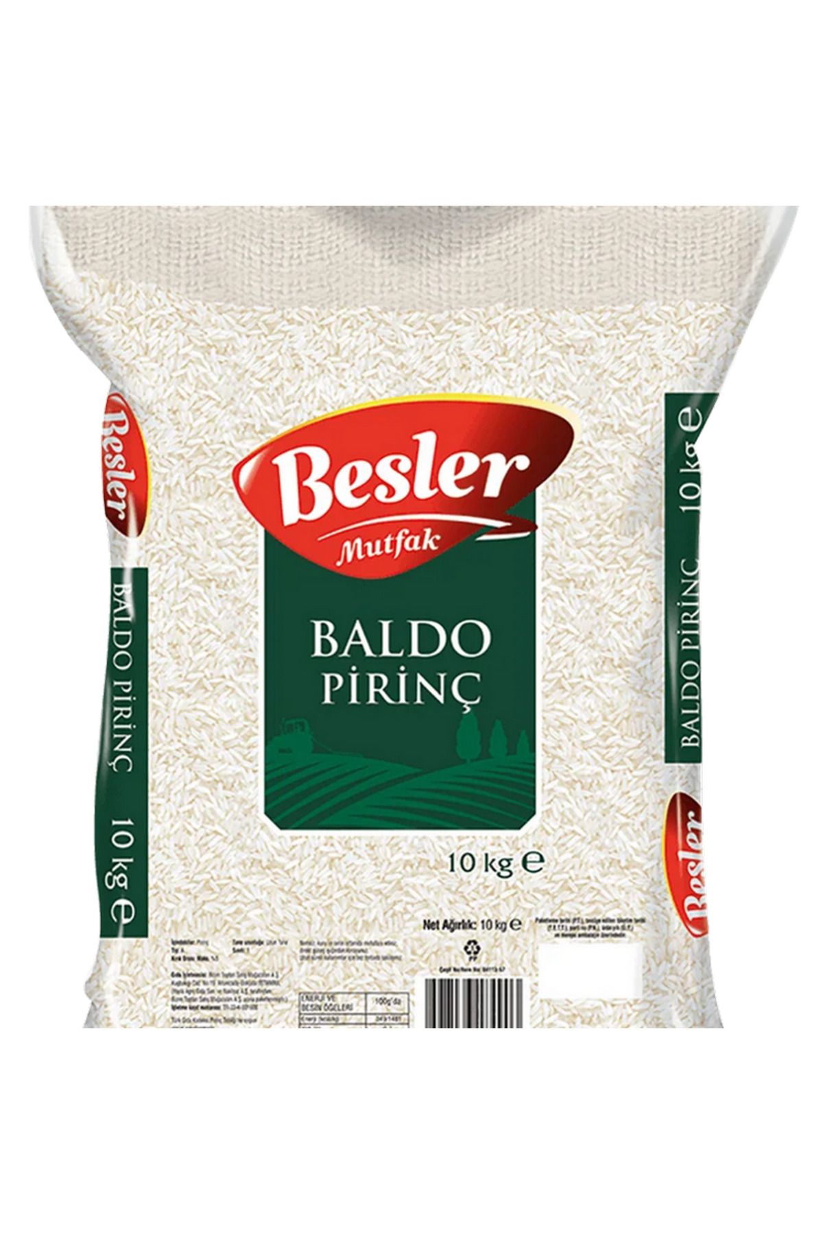 Bizim Besler Mutfak Baldo Pirinç 10 Kg 545133