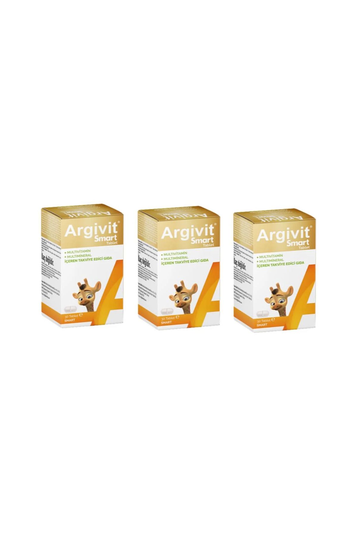 Argivit 3 Kutu Smart 30 Tablet