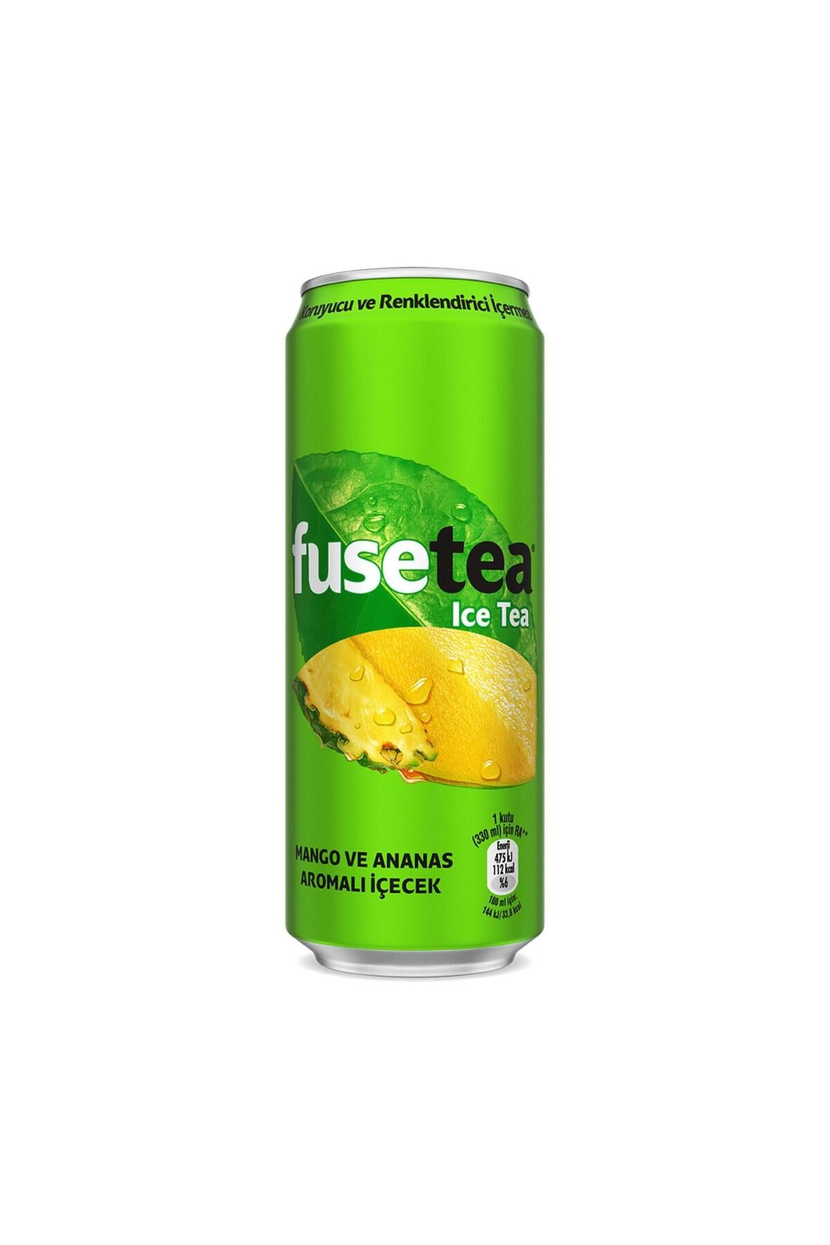 Fuse Tea Mango Ve Ananas Aromalı Soğuk Çay 330 Ml
