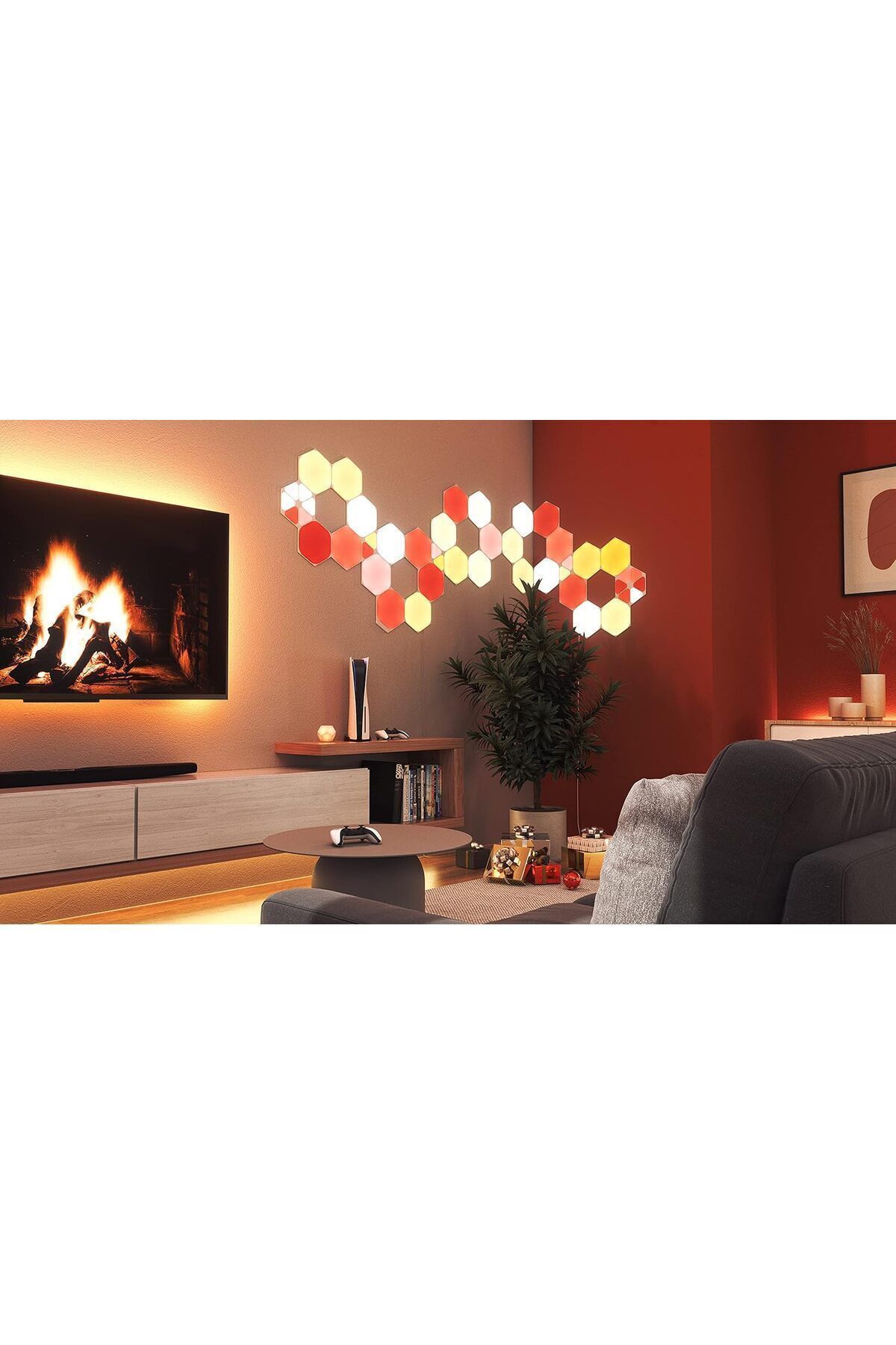 Nanoleaf-Shapes Hex White 3 Pack Expansion Panels Only 6