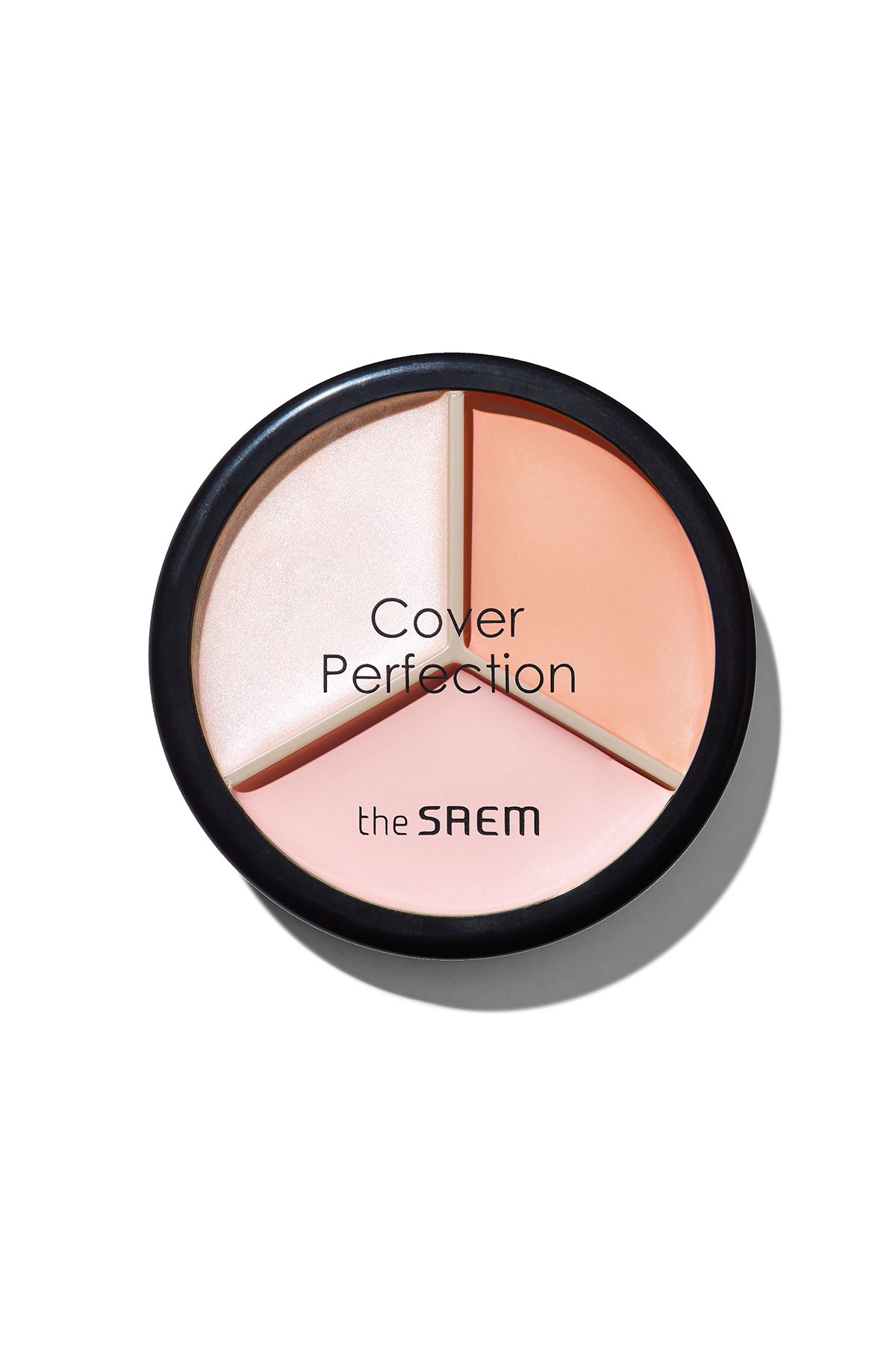 THE SAEM Cover Perfection Triple Pot 3'lü Kapatıcı Paleti - 05 Dark Up Beige