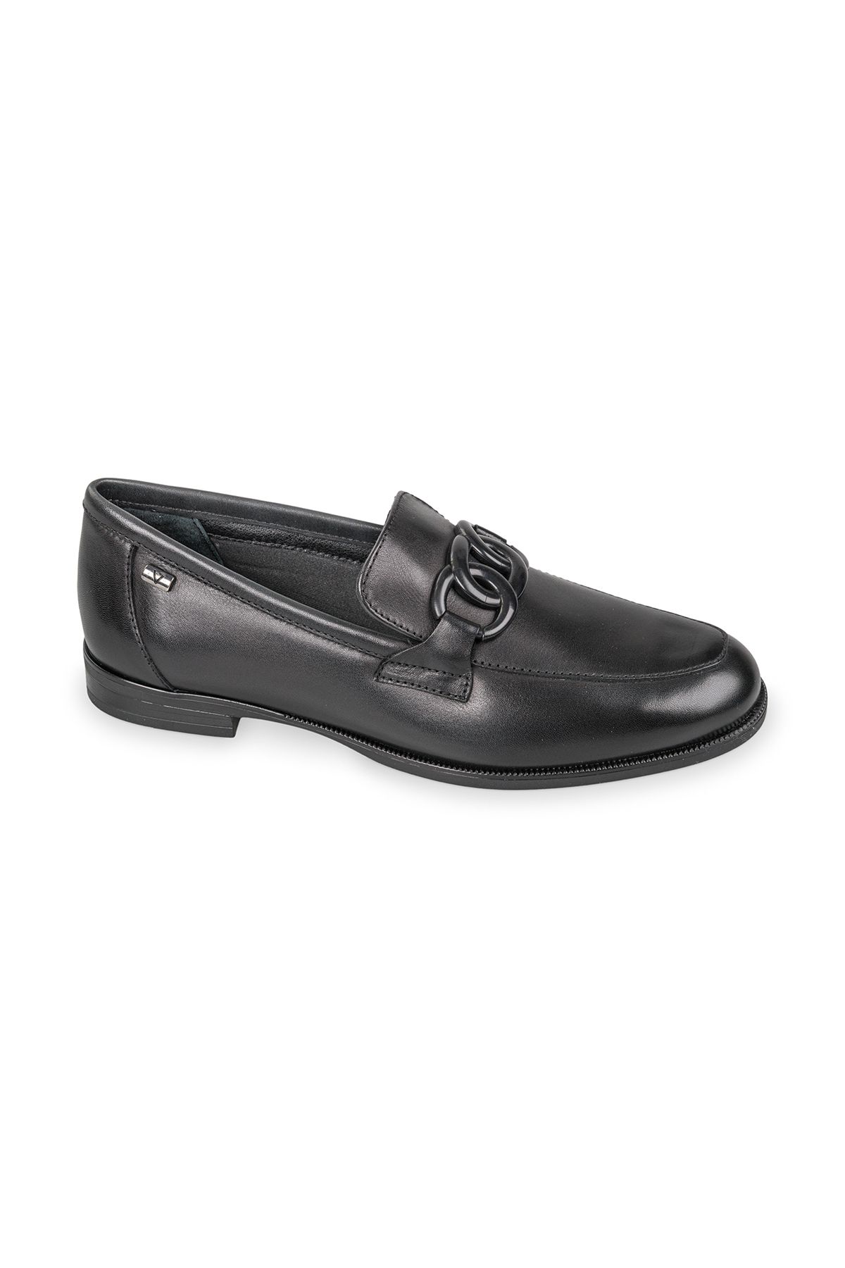 VALLEVERDE Kadın / Kız Oxford ( Klasik) V49704 Valleverde Calz.Donna Scarpa Nappa Nero