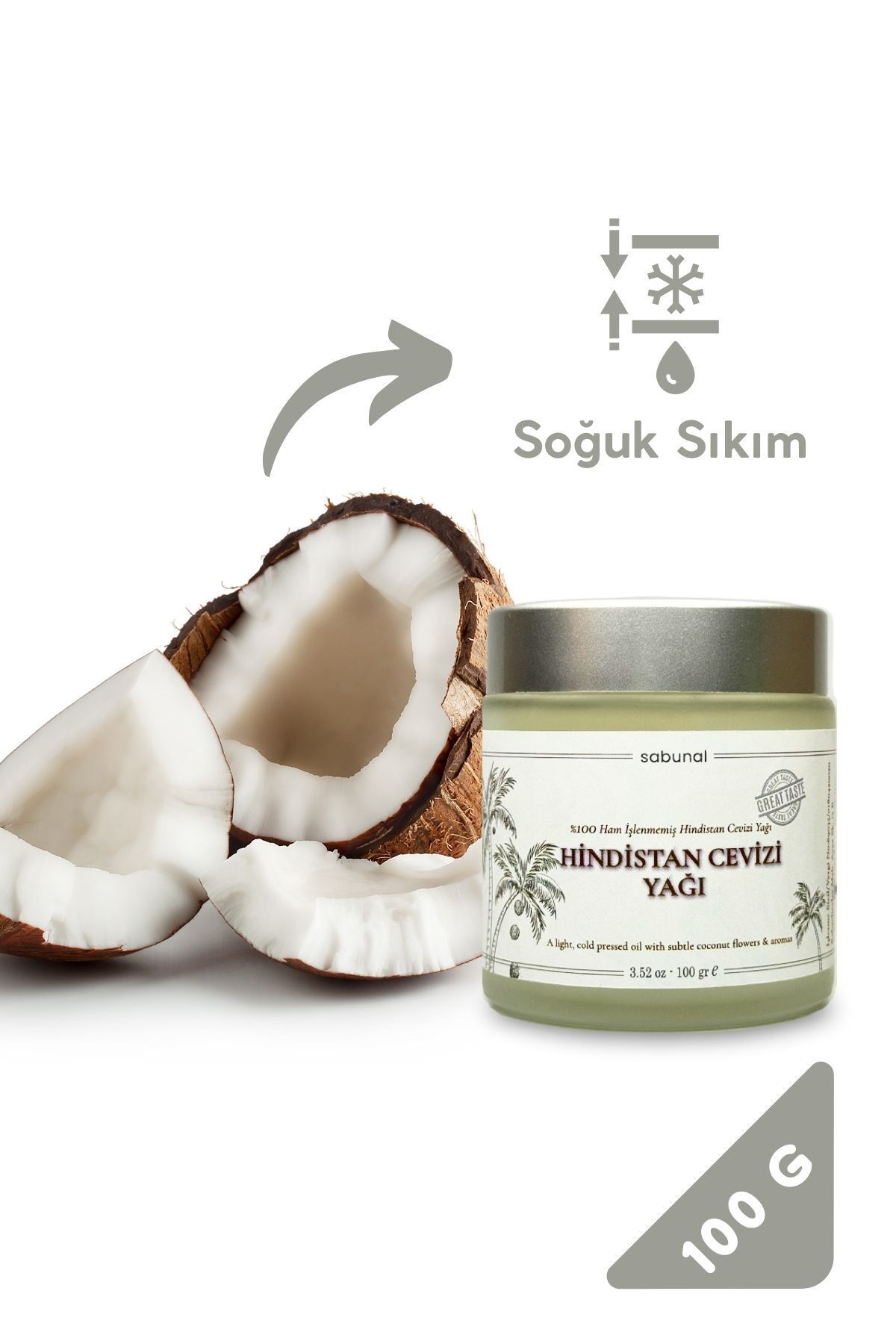 sabunal-Grooming Kit Coconut Oil and Cocoa Butter Cold Pressed Raw Unprocessed Natural Oil Without Additives 4