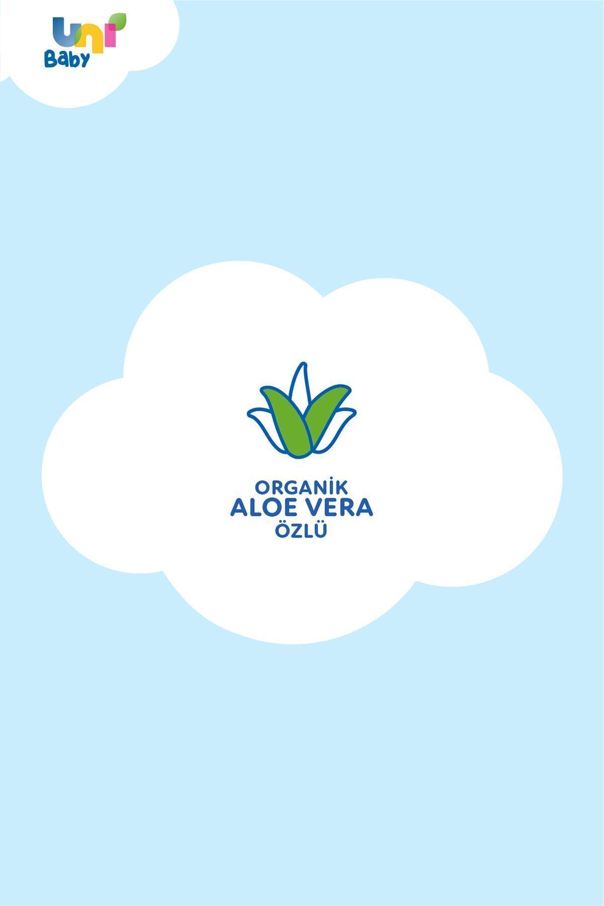 Uni Baby Pure Comfort Aloe Vera Özlü Islak Mendil 90 Lı X 12 Adet fotoğrafı 3 (önizleme)
