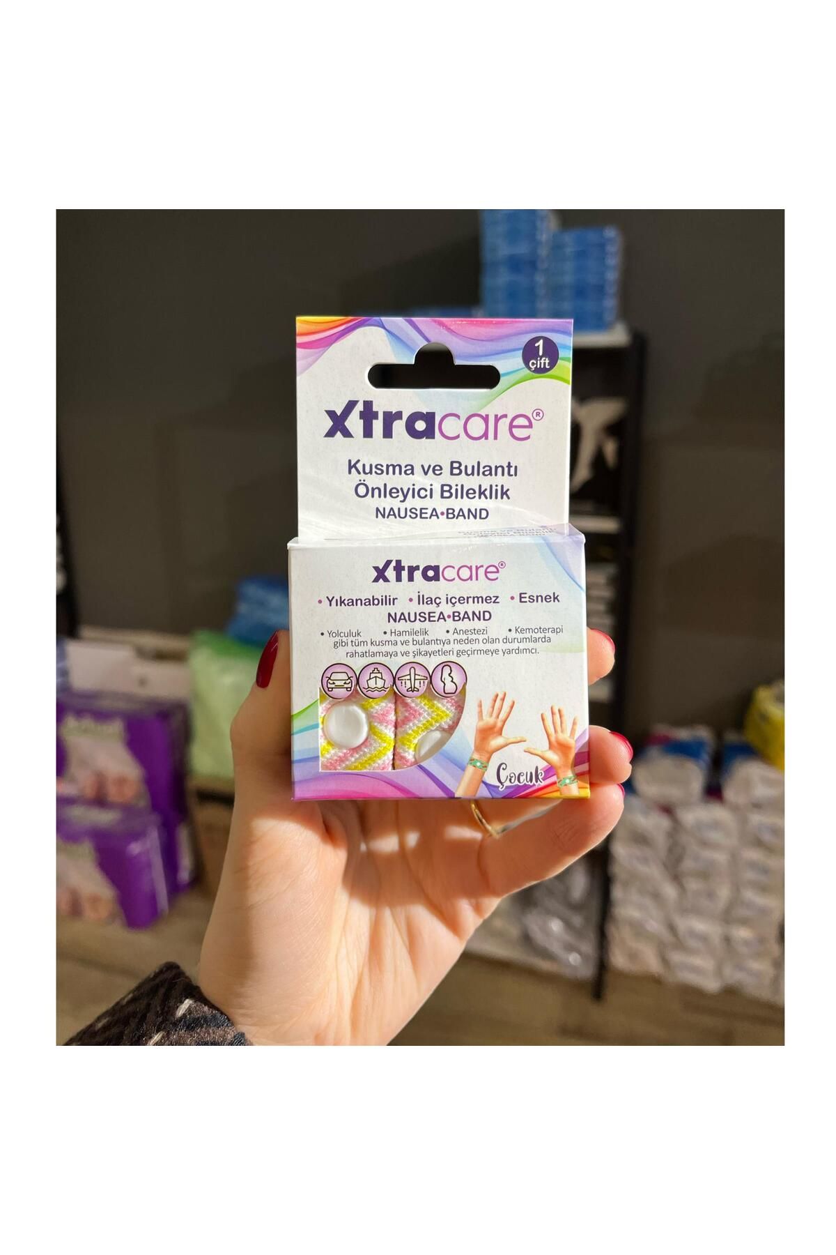 Xtracare KUSMA VE BULANTI ÖNLEYİCİ BİLEKLİK