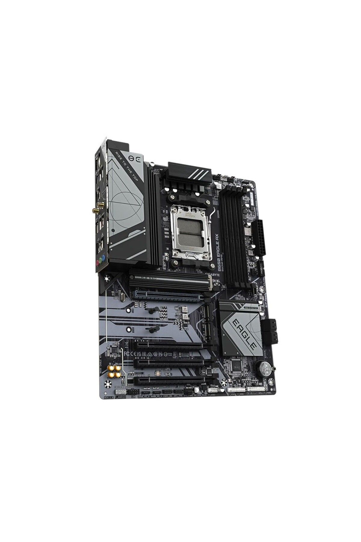 Gigabyte-B650 Eagle Ax Amd B650 Socket Am5 Ddr5 7600Mhz (Oc) Wi-Fi 6E Atx Motherboard 3