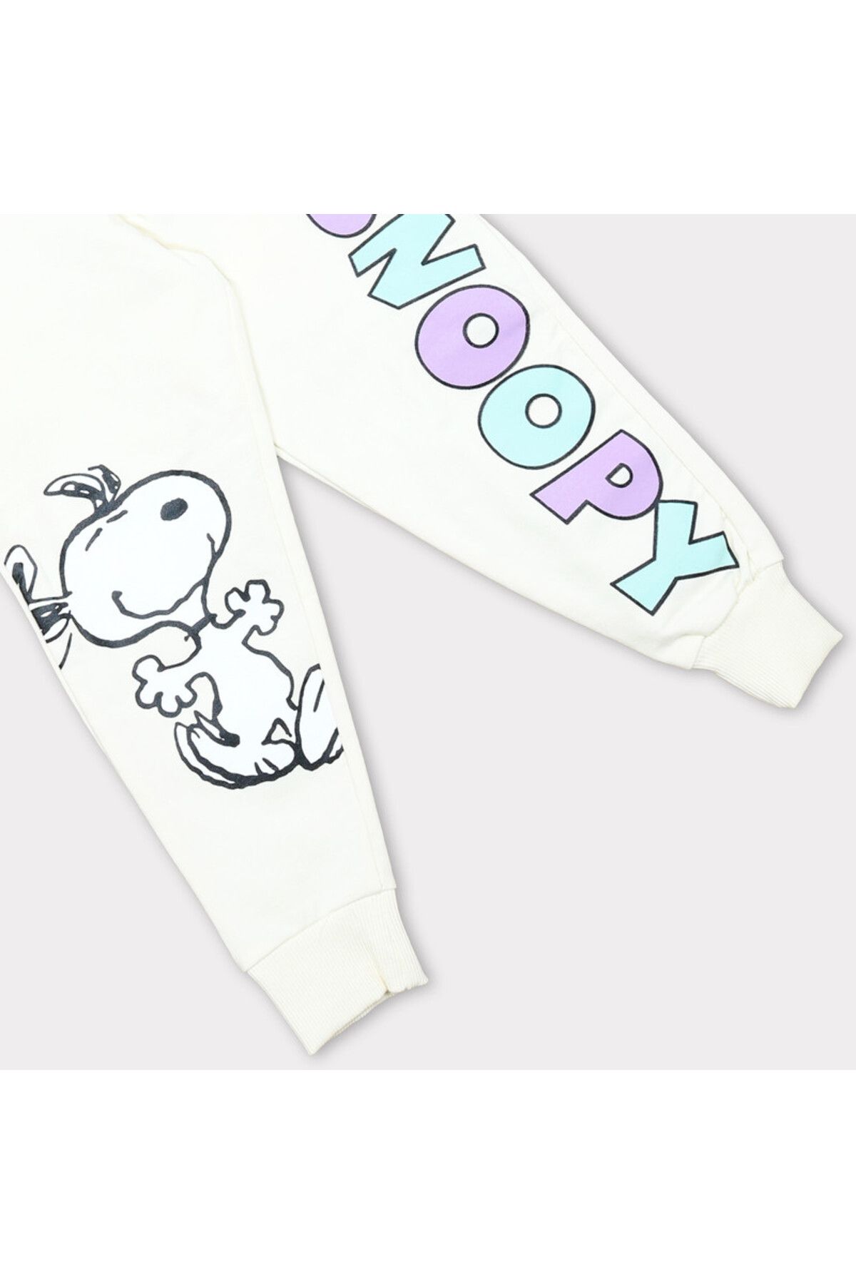 SNOOPY-Toddler Girls Sweatshirt and Joggers Set 4