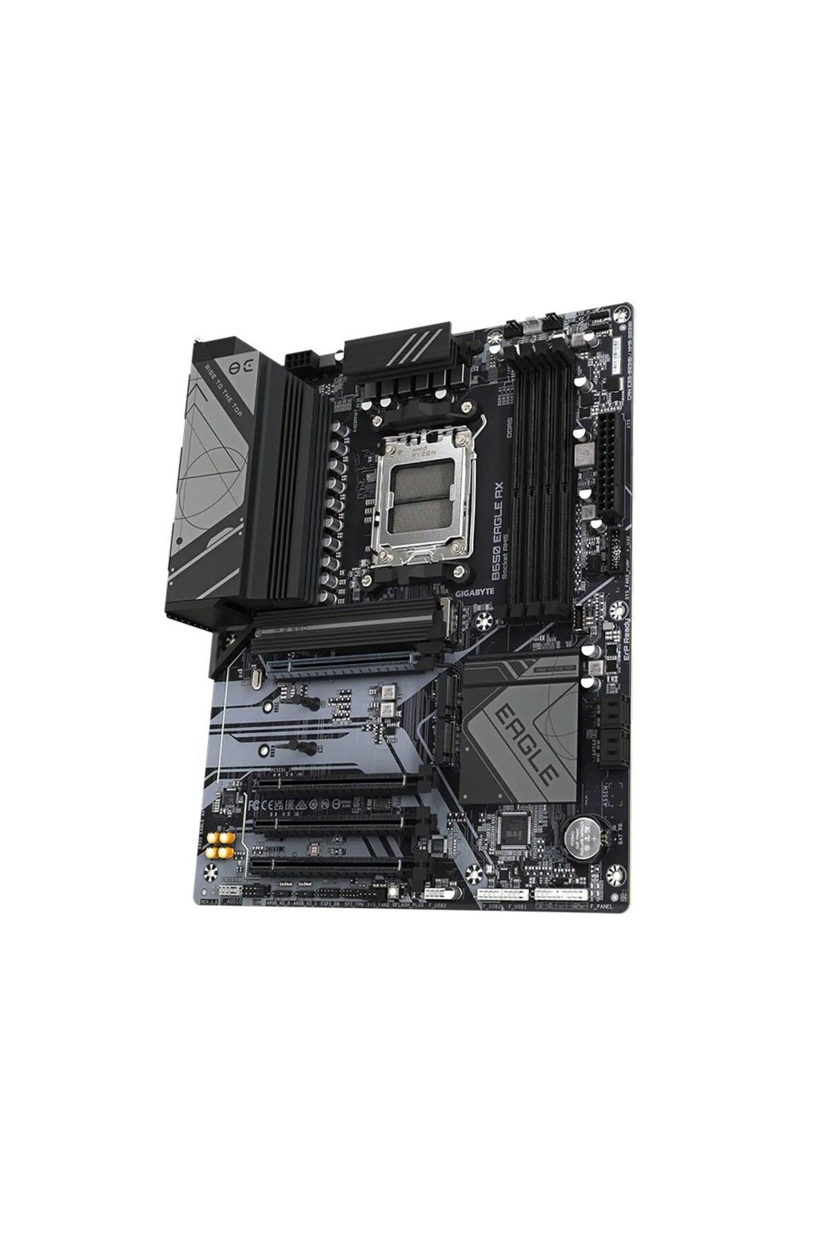 Gigabyte-B650 Eagle Ax Amd B650 Socket Am5 Ddr5 7600Mhz (Oc) Wi-Fi 6E Atx Motherboard 4