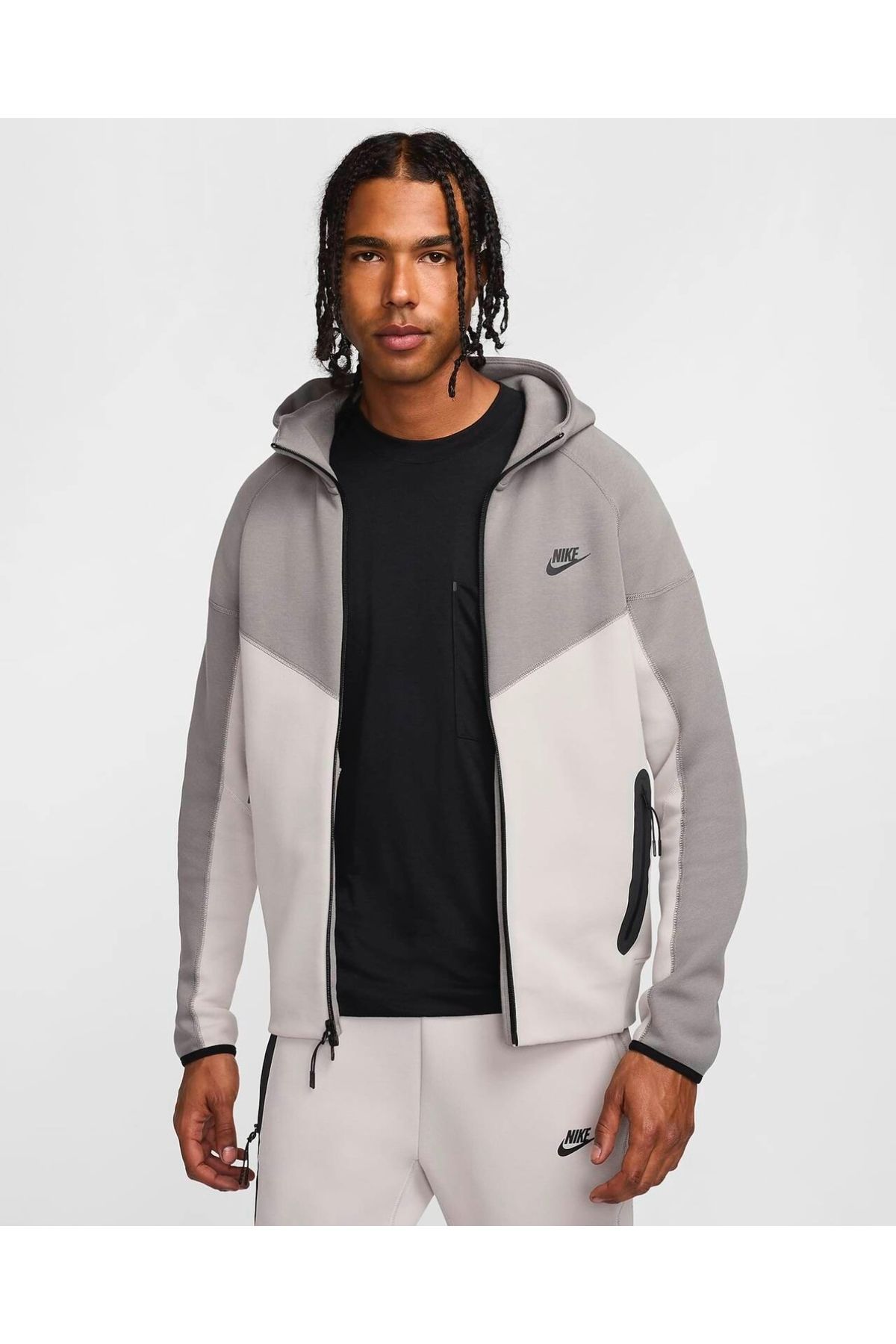 Nike Sportswear Tech Fleece Windrunner Full-Zip Hoodie Erkek Sweatshirt NDD SPORT