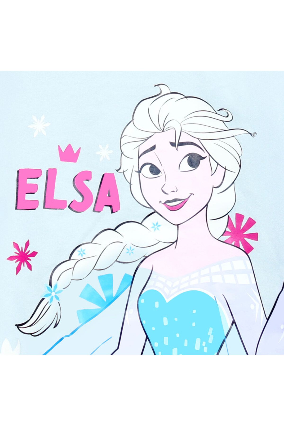 Frozen-طقم سويت شيرت وبنطلون رياضي للبنات الصغار 5