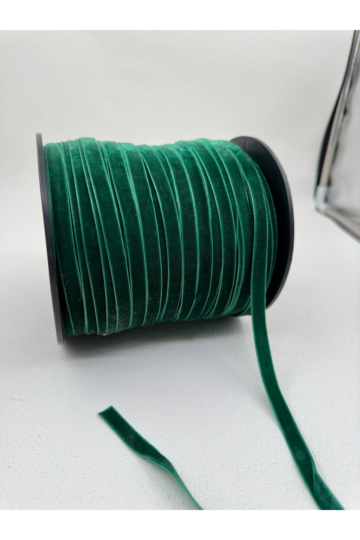 1 CM FLAT VELVET 100MT- (color choice)