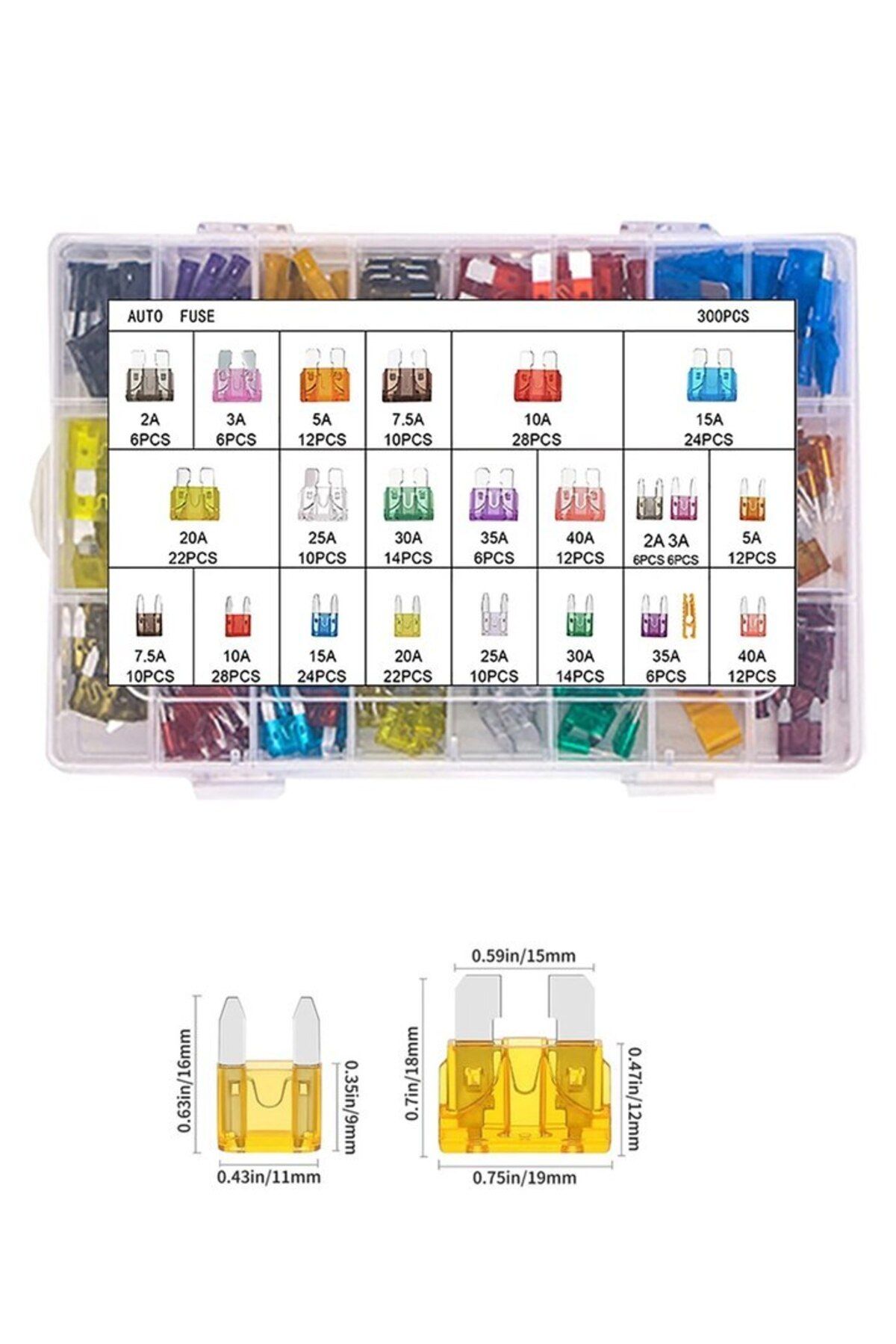Choice-220pcs Fuse Boxes Come In Various Specifications, With 60 And 120pcs Not Having Medium Fuses, While 8