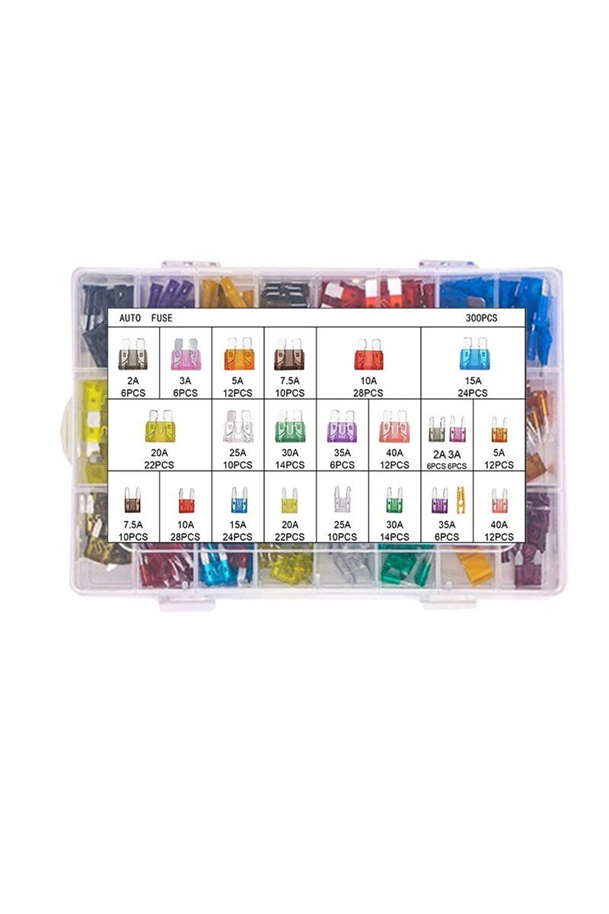 Choice-220pcs Fuse Boxes Come In Various Specifications, With 60 And 120pcs Not Having Medium Fuses, While 7