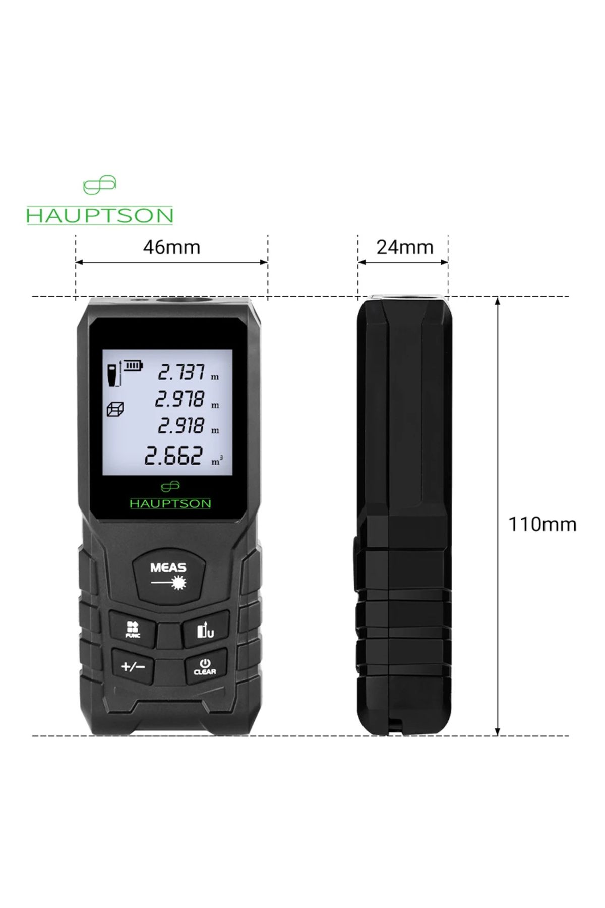 Choice-Hauptson 70m Laser Rangefinder Distance Meter Rangefinder Laser Tape Range Finder Building 4
