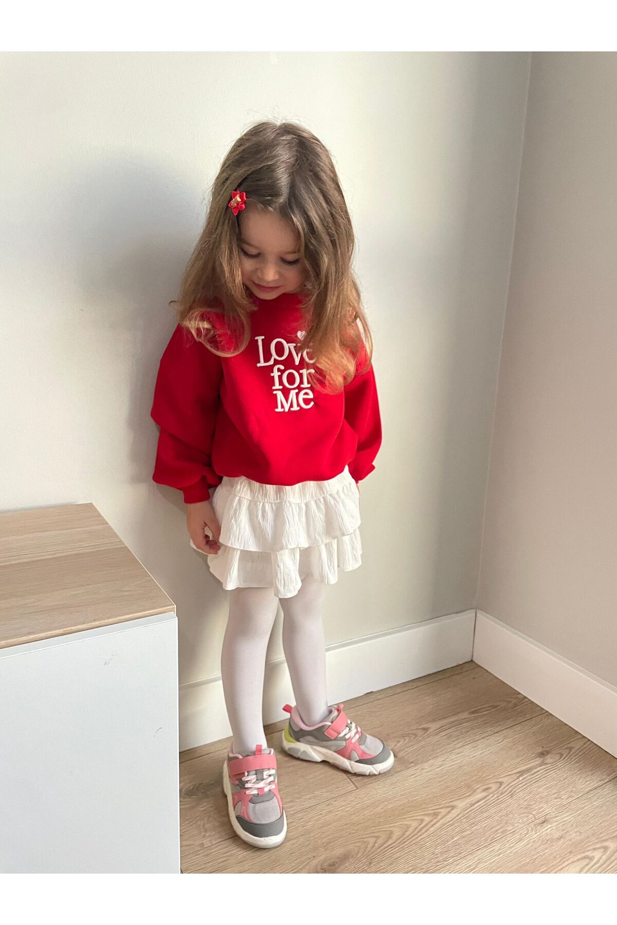 ÇAĞLAR-Barbosa Sweatshirt Skirt Girl's Set 3