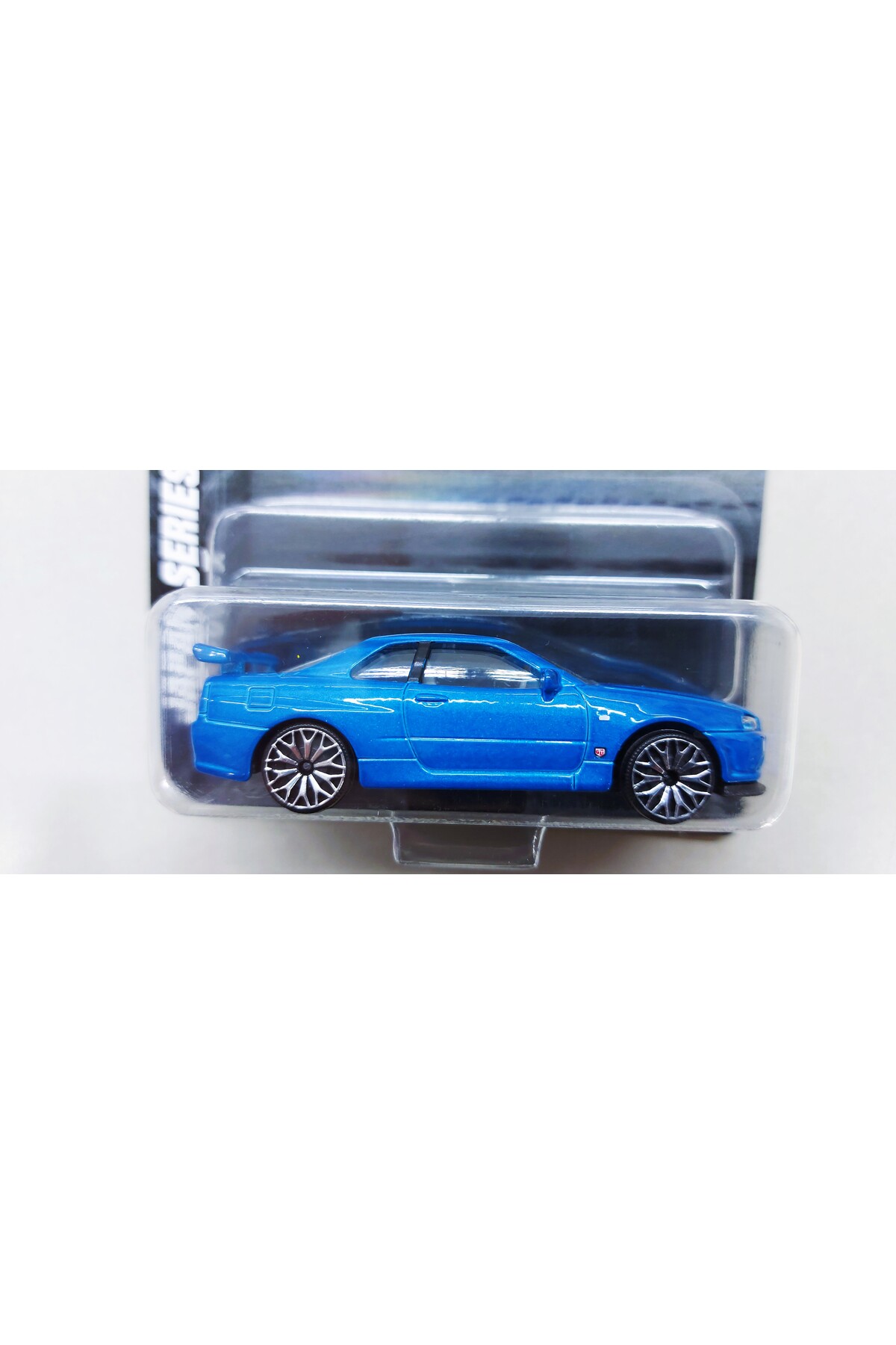 HOT WHEELS Majorette Nissan Skyline GT-R (BNR34) Bayside Blue