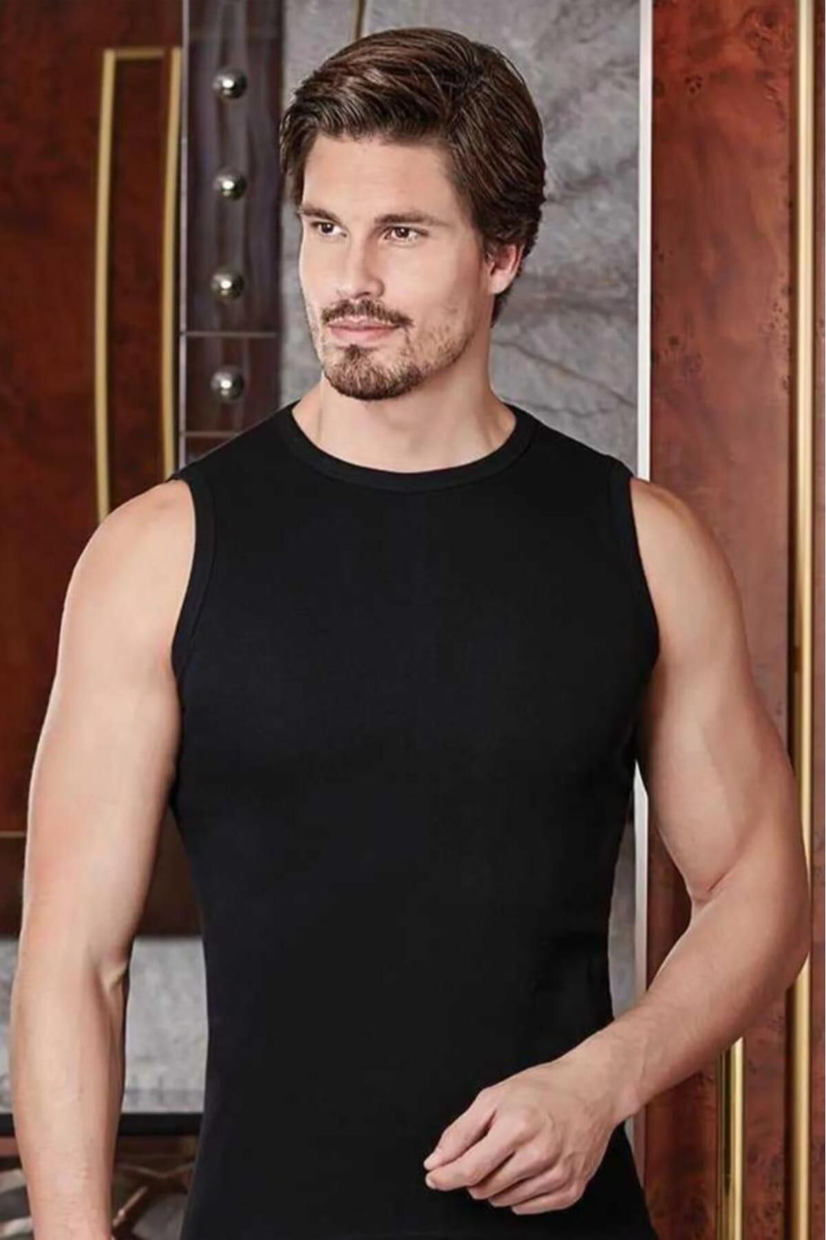 Berrak 1013 Tenisi Fără Mână Ribana Bărbați 12 Buc Masculin - M